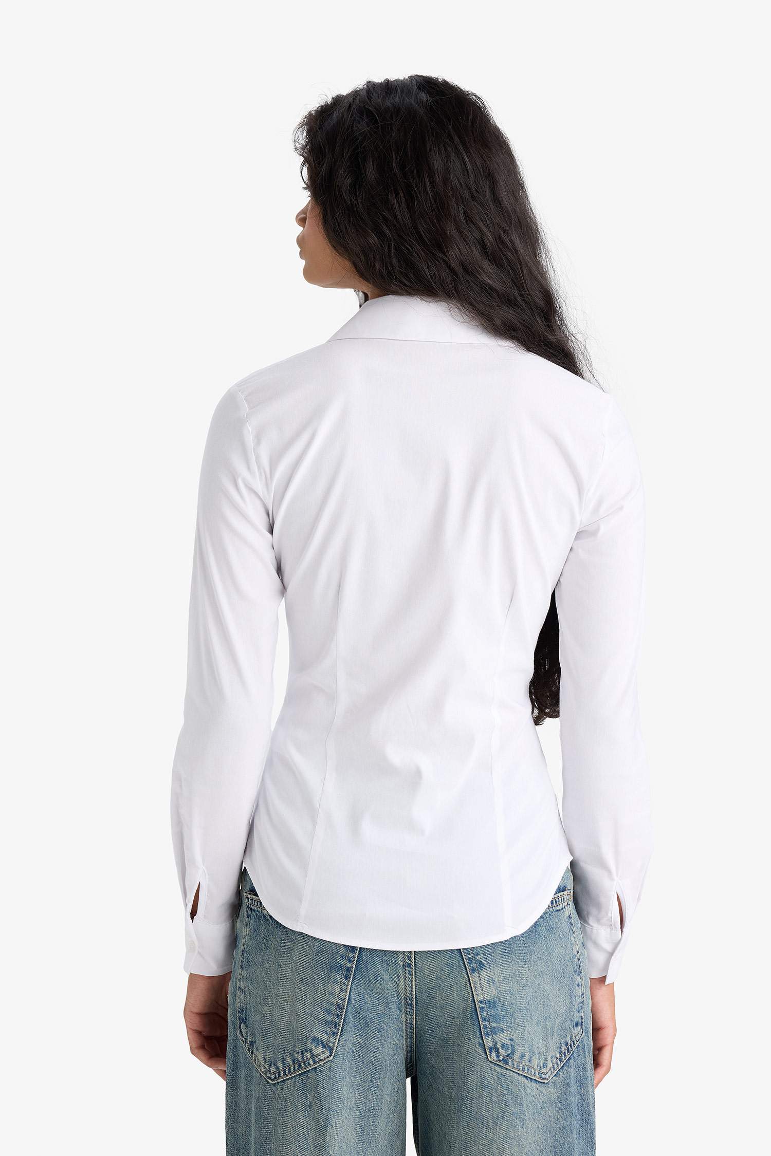 Regular Fit Bengalin Uzun Kollu Gömlek