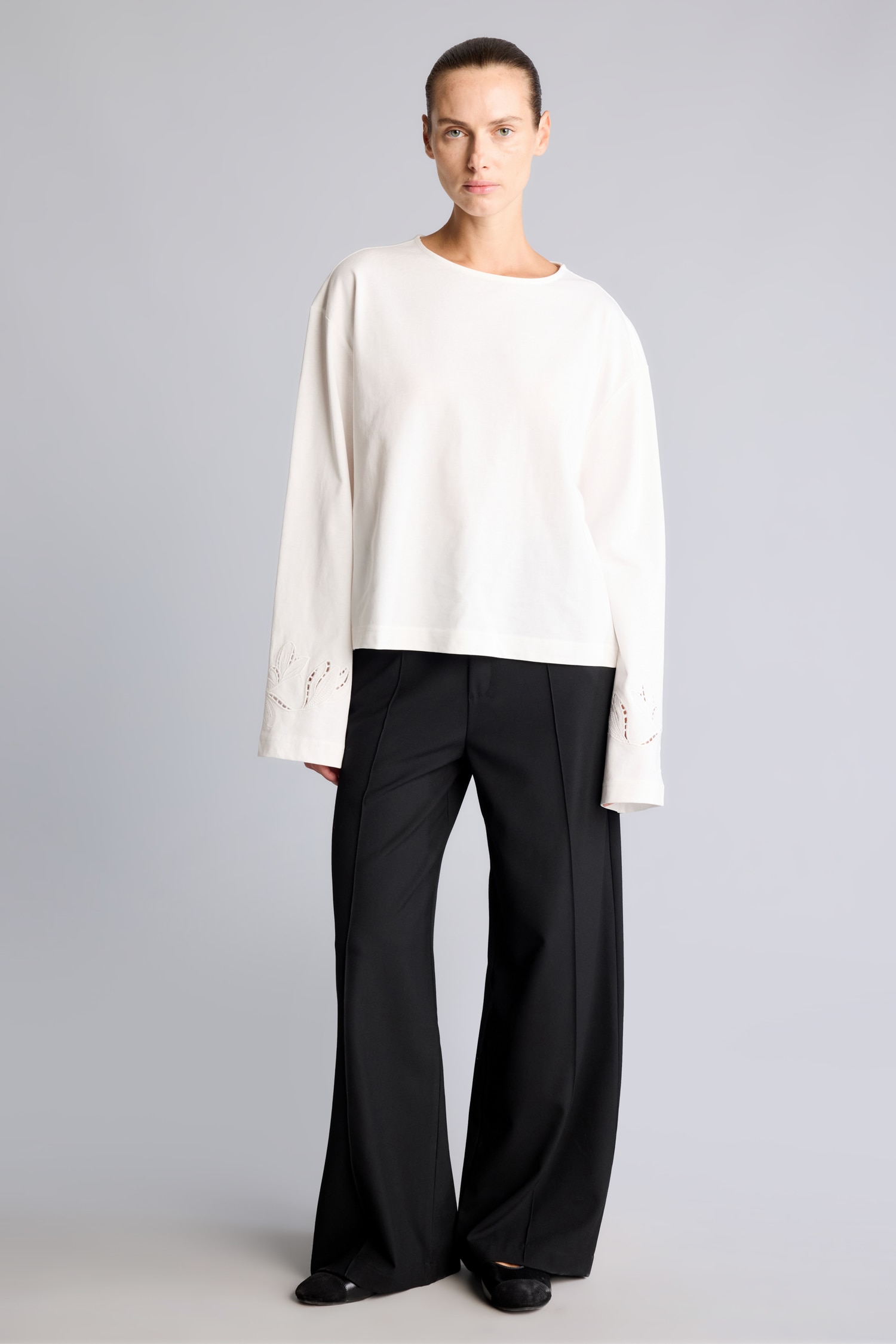 DeFacto Ön Dikiş Detaylı Straight Fit Pantolon görsel 2