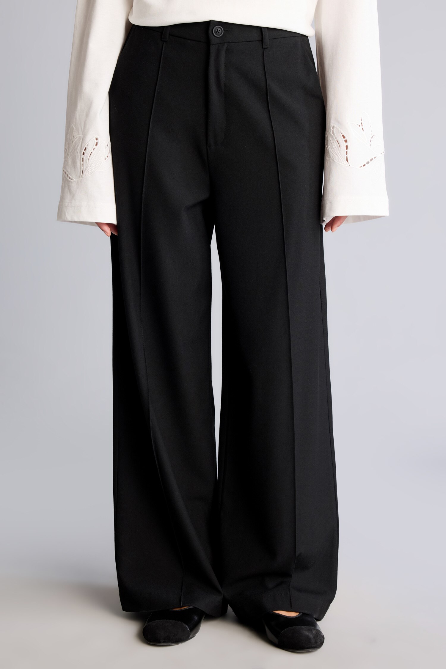 DeFacto Ön Dikiş Detaylı Straight Fit Pantolon görsel 4