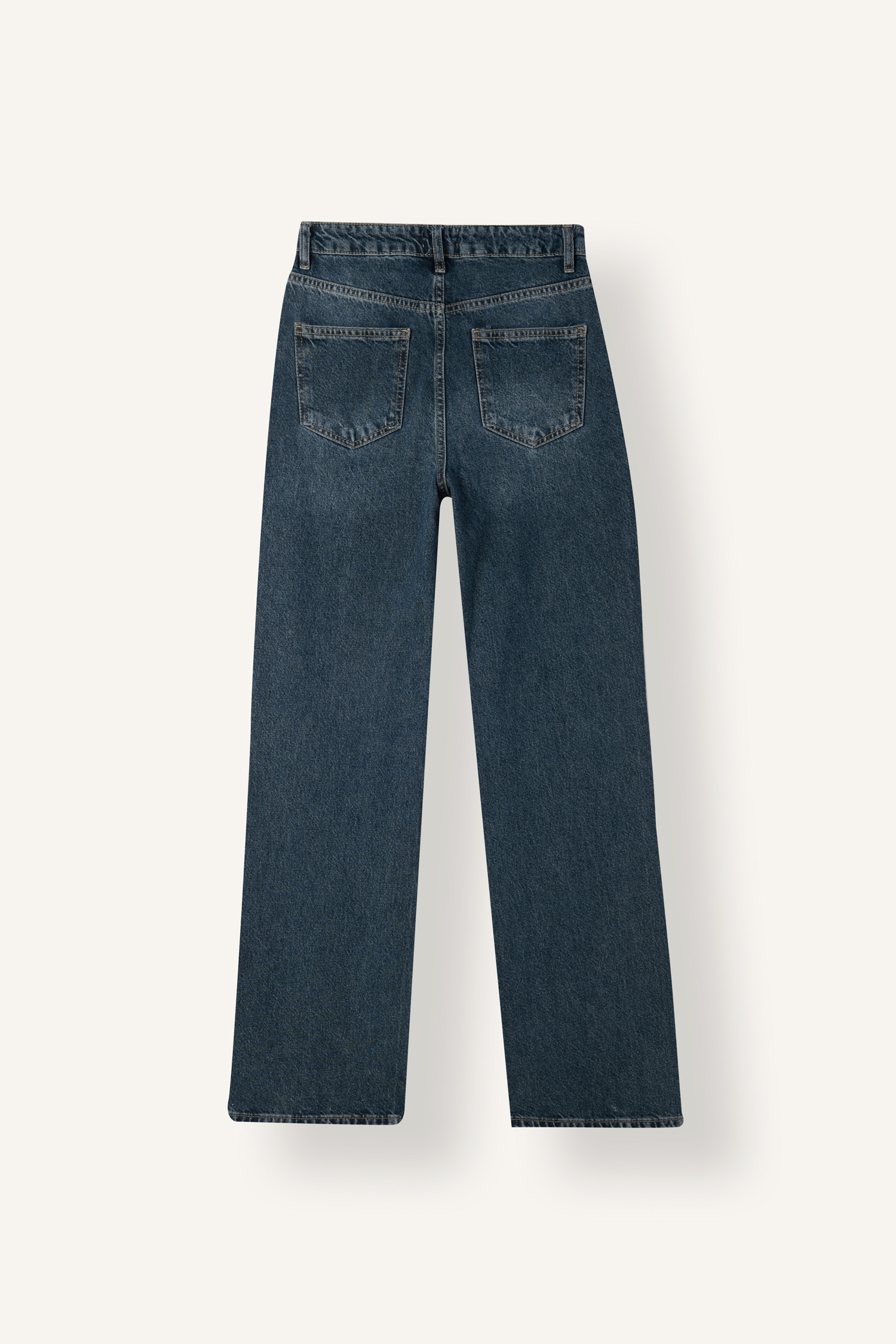 DeFacto Wide Leg Yüksek Bel Jean Pantolon görsel 2