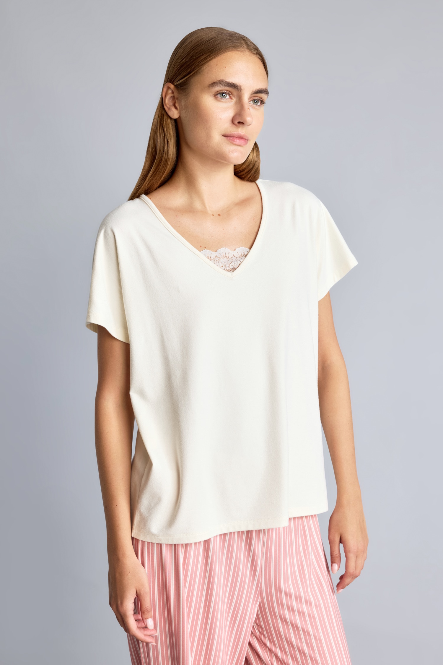 DeFacto Kısa Kollu Pijama Takımı görsel 2