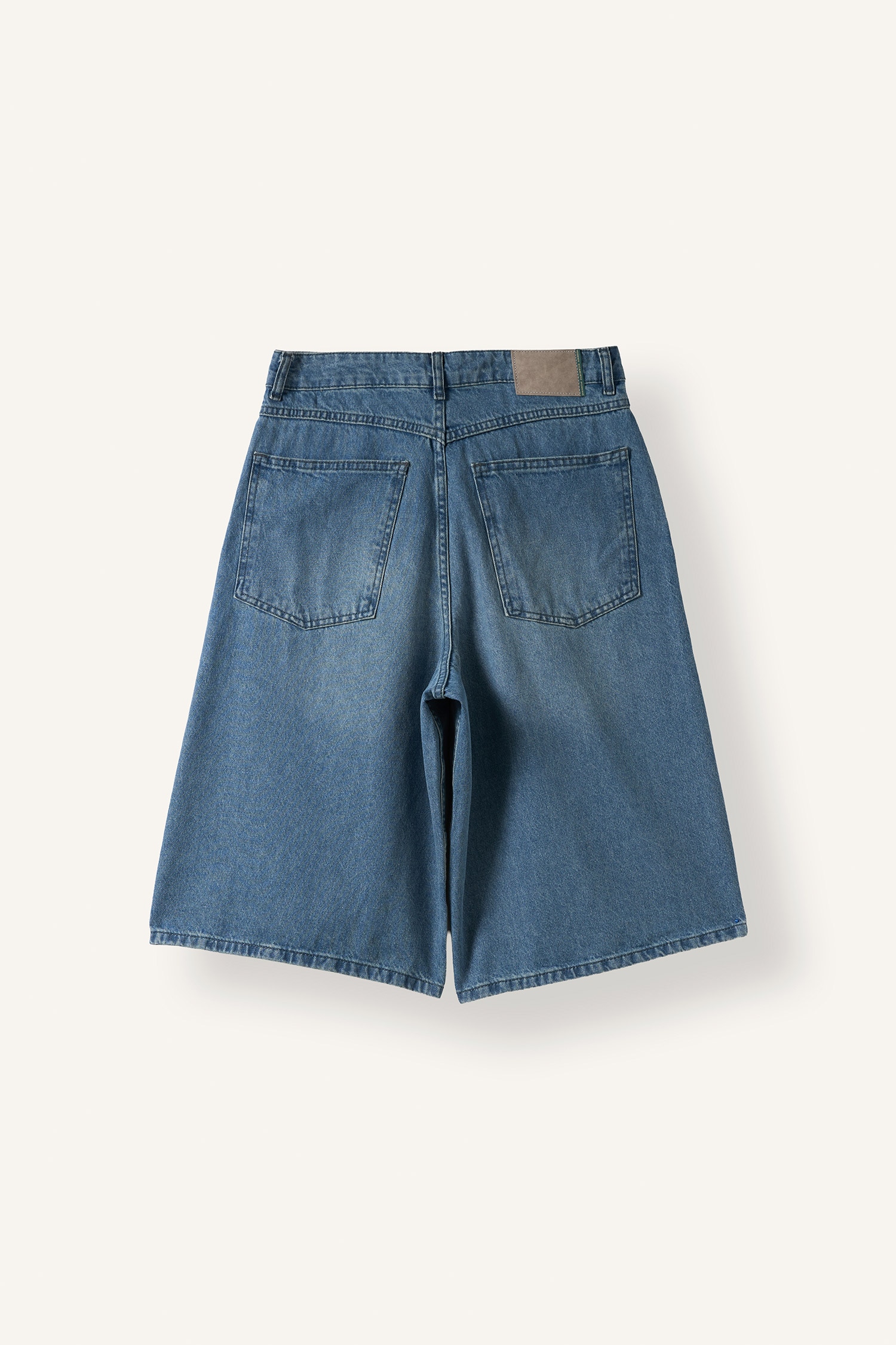 DeFacto Baggy Fit Jean Bermuda Şort görsel 3