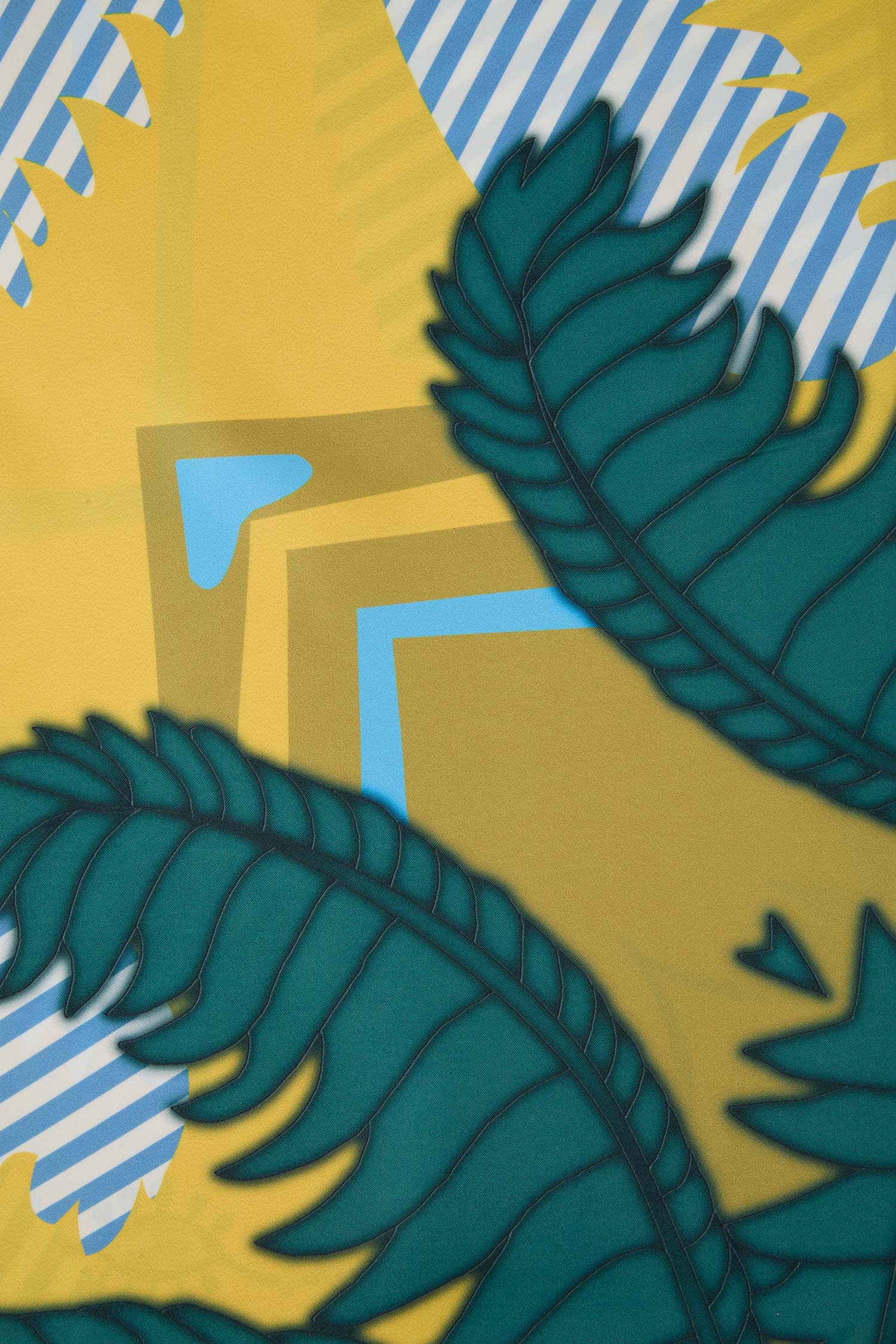DeFacto Jaquette x DeFacto Desenli Fular görsel 3
