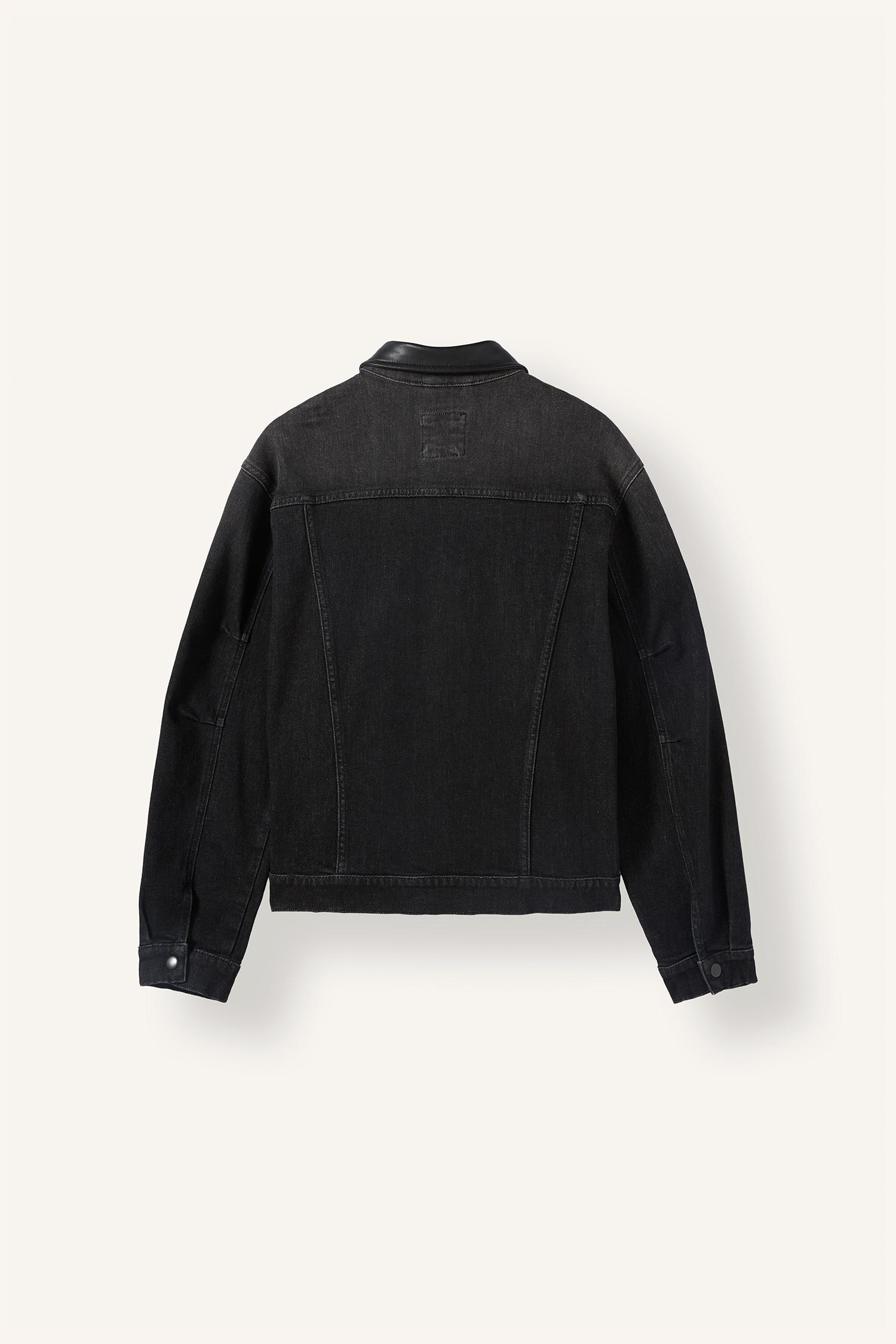 DeFacto Regular Fit Düğmeli Uzun Kollu Jean Ceket görsel 8