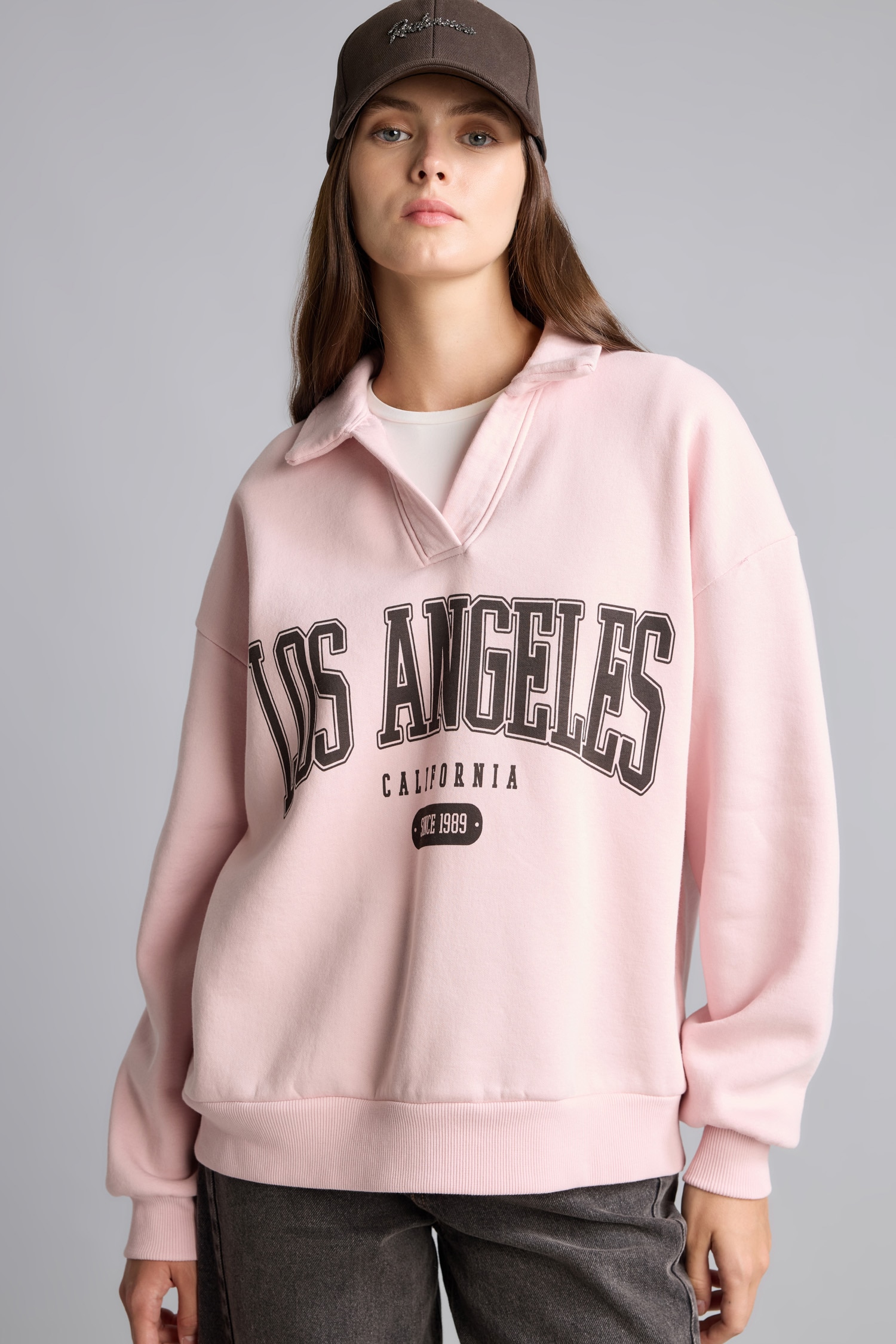 DeFacto Regular Fıt Kalın Sweatshirt Kumaşı Sweatshirt