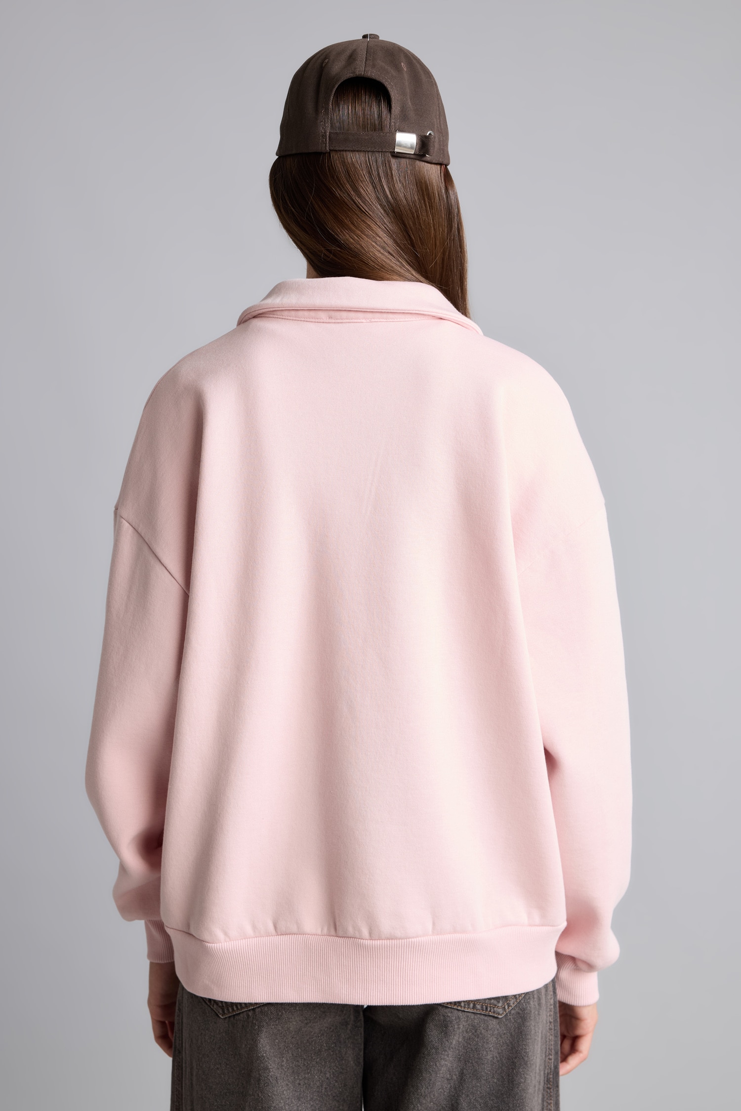 DeFacto Regular Fıt Kalın Sweatshirt Kumaşı Sweatshirt görsel 5