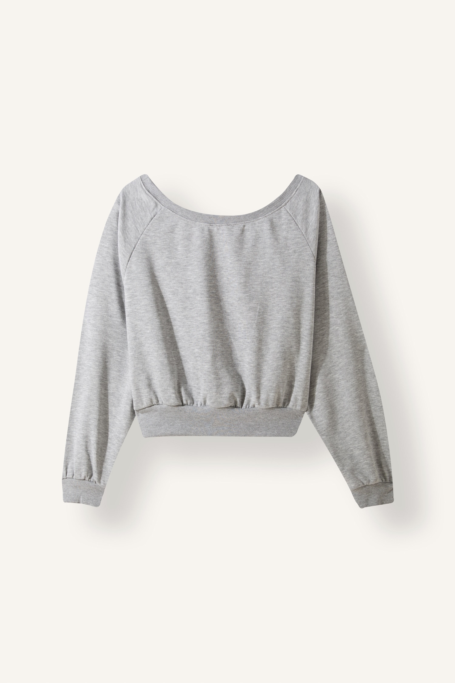 DeFacto Oversize Baskılı Crop Sweatshirt görsel 2