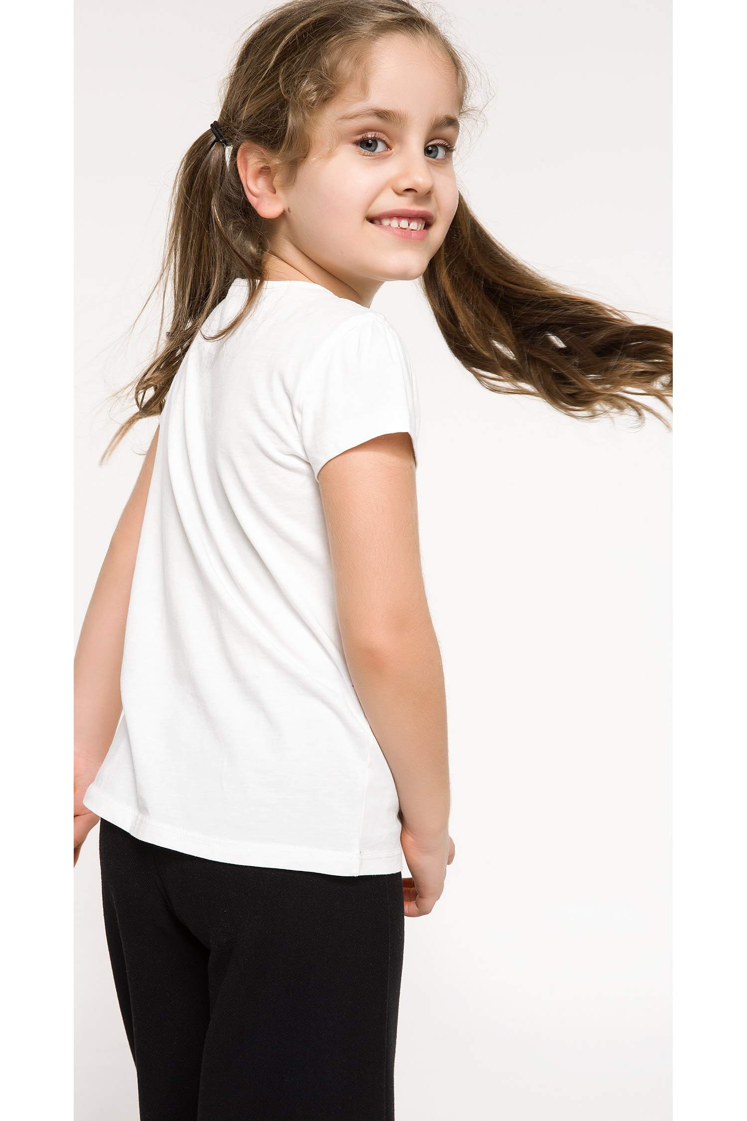 Defacto Baskılı T-shirt. 3