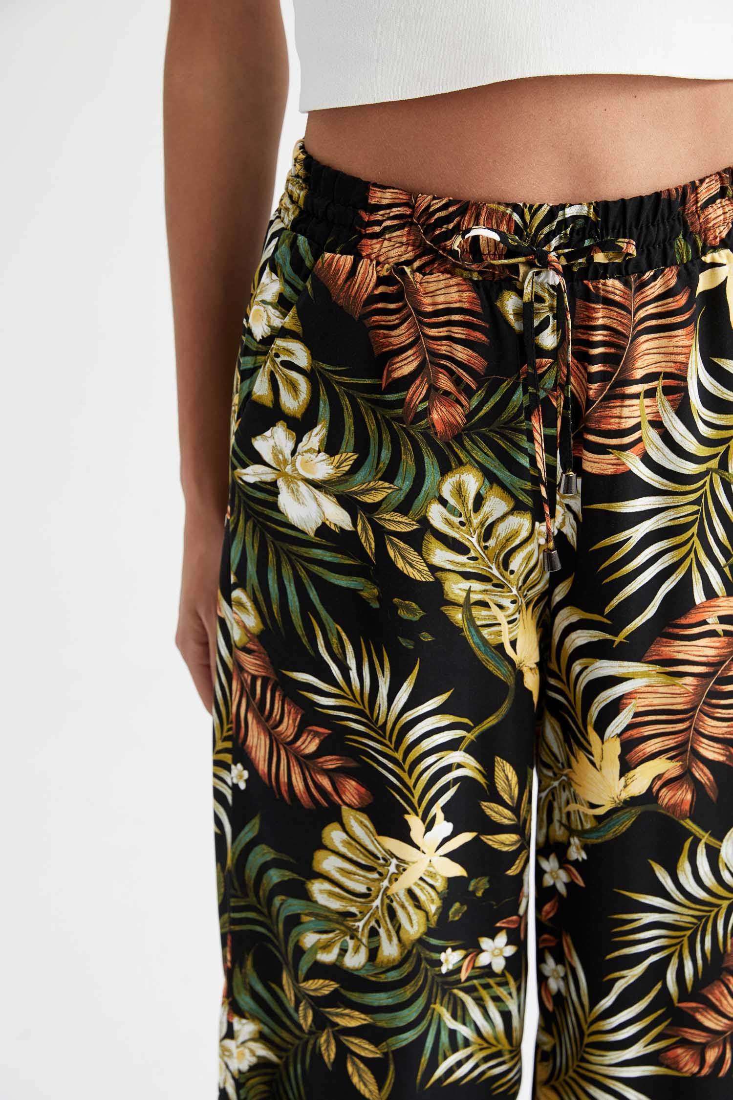 كابري فيسكوز كروب بخصر عالي