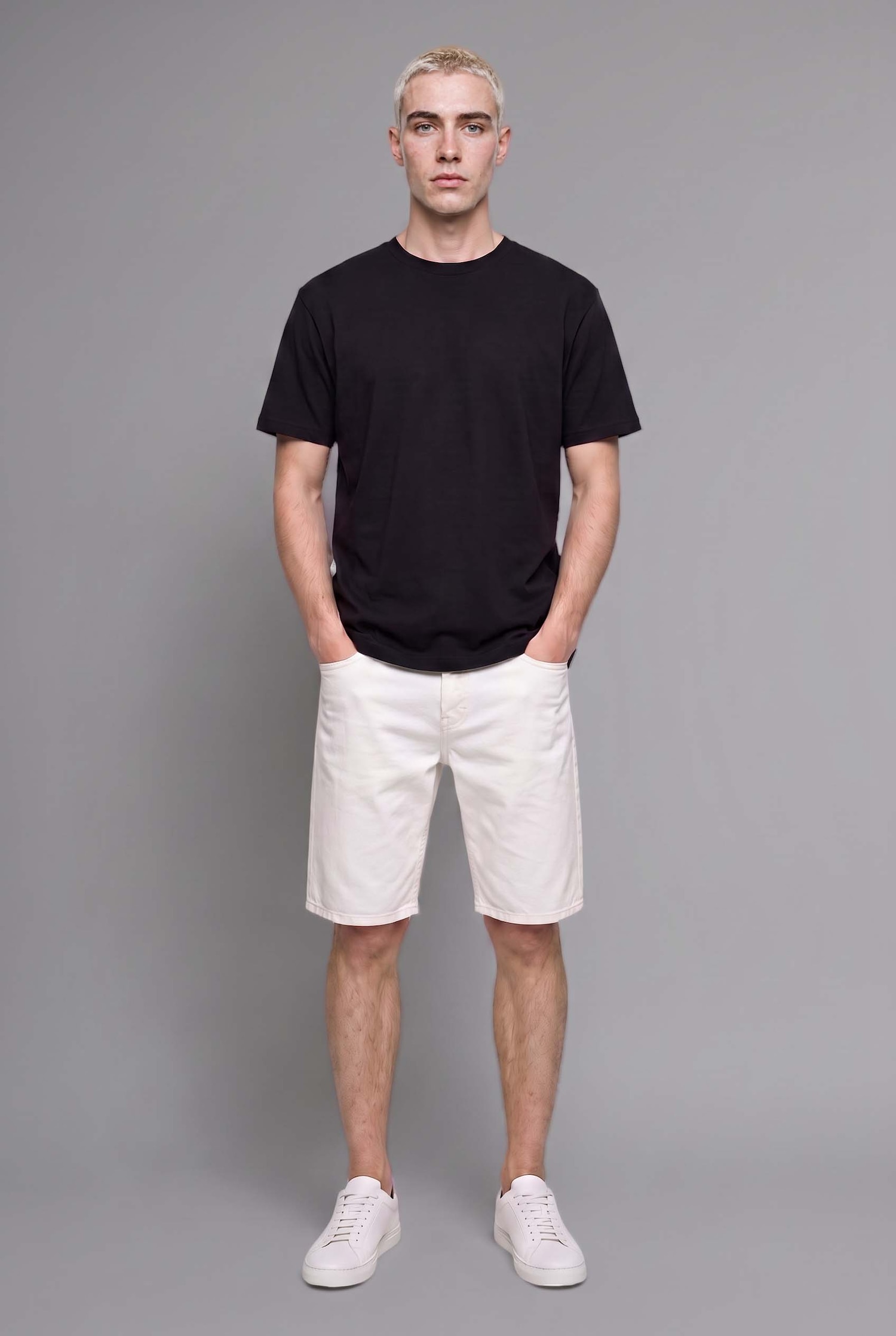 DeFacto Regular Fit Denim Bermuda Şort görsel 3