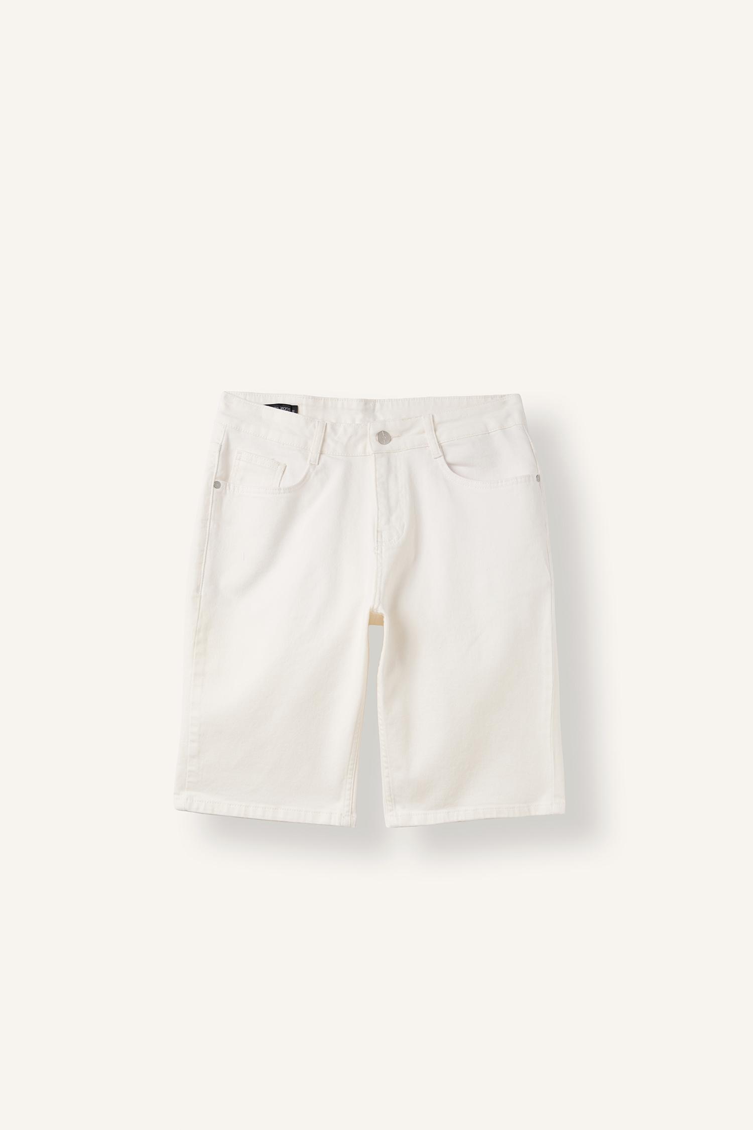 DeFacto Regular Fit Denim Bermuda Şort görsel 8
