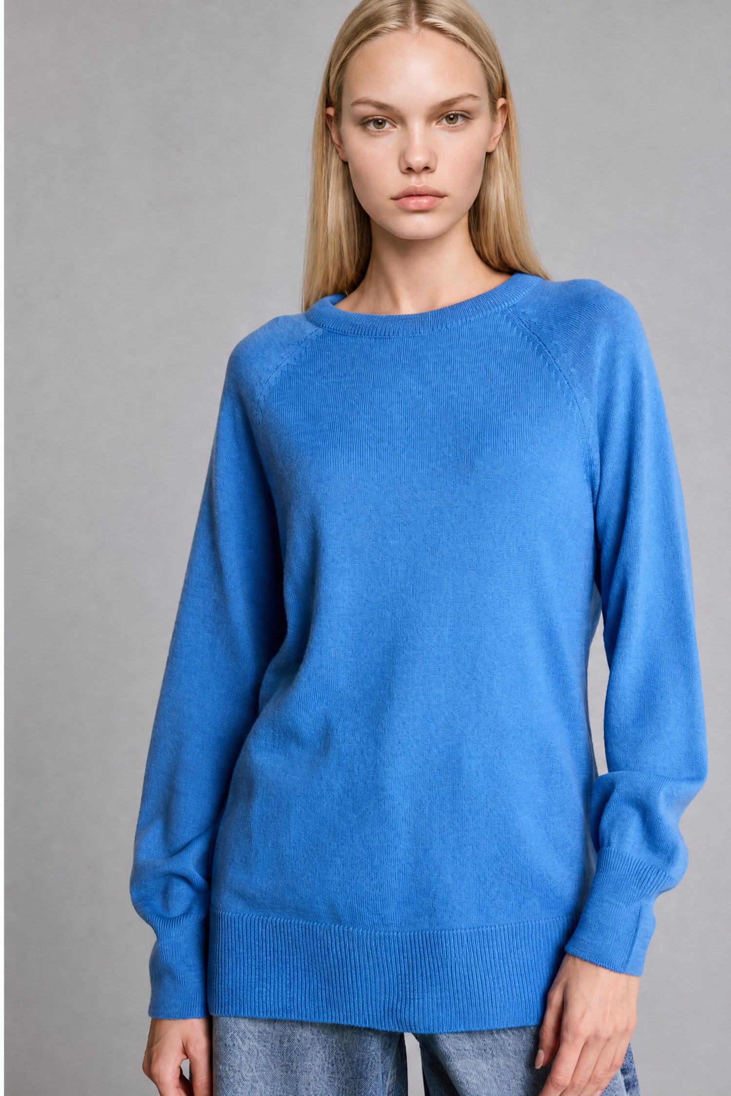 DeFacto Ultra Yumuşak Relaxed Fit Basıc Kazak