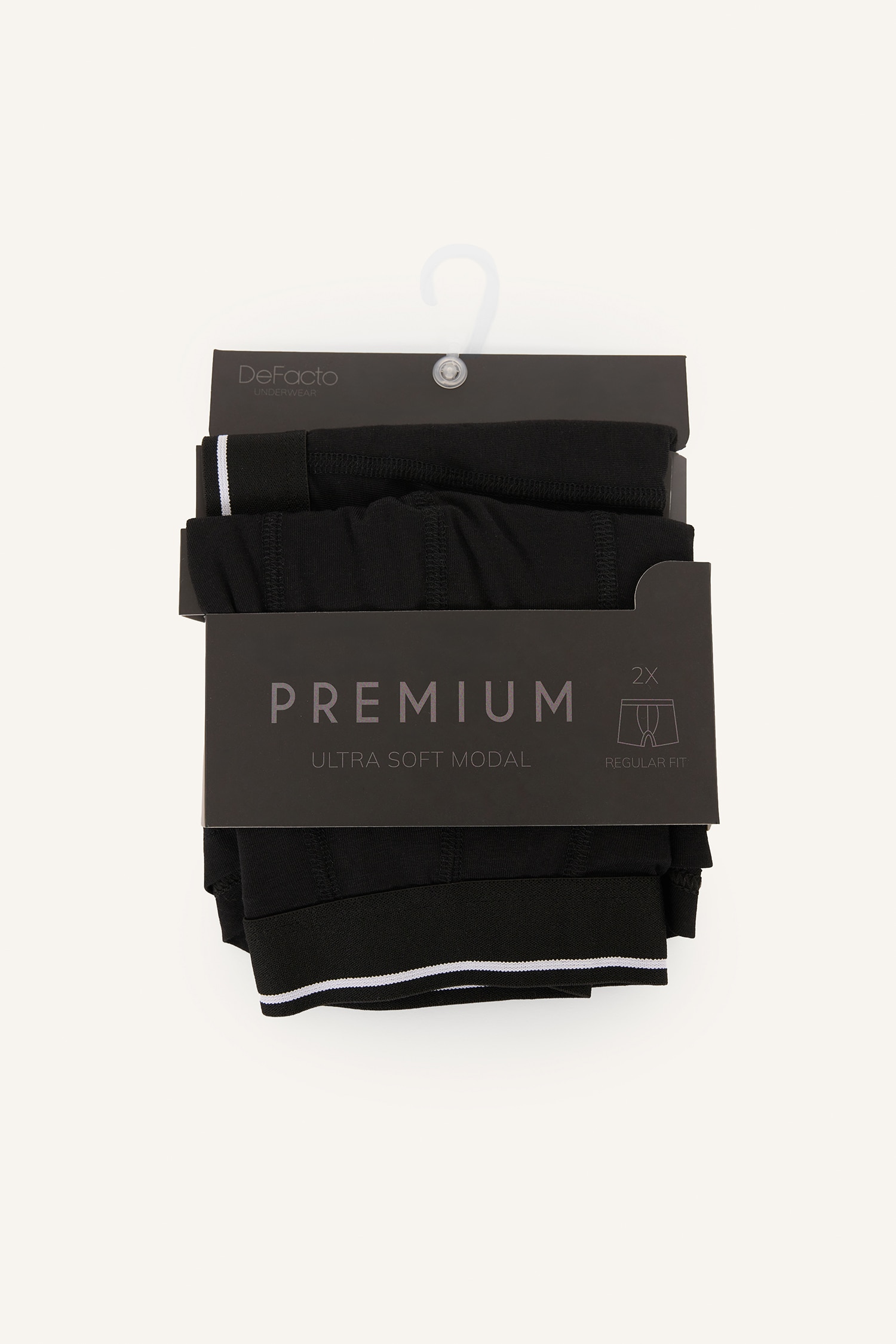 DeFacto Regular Fit Modal 2'li Boxer