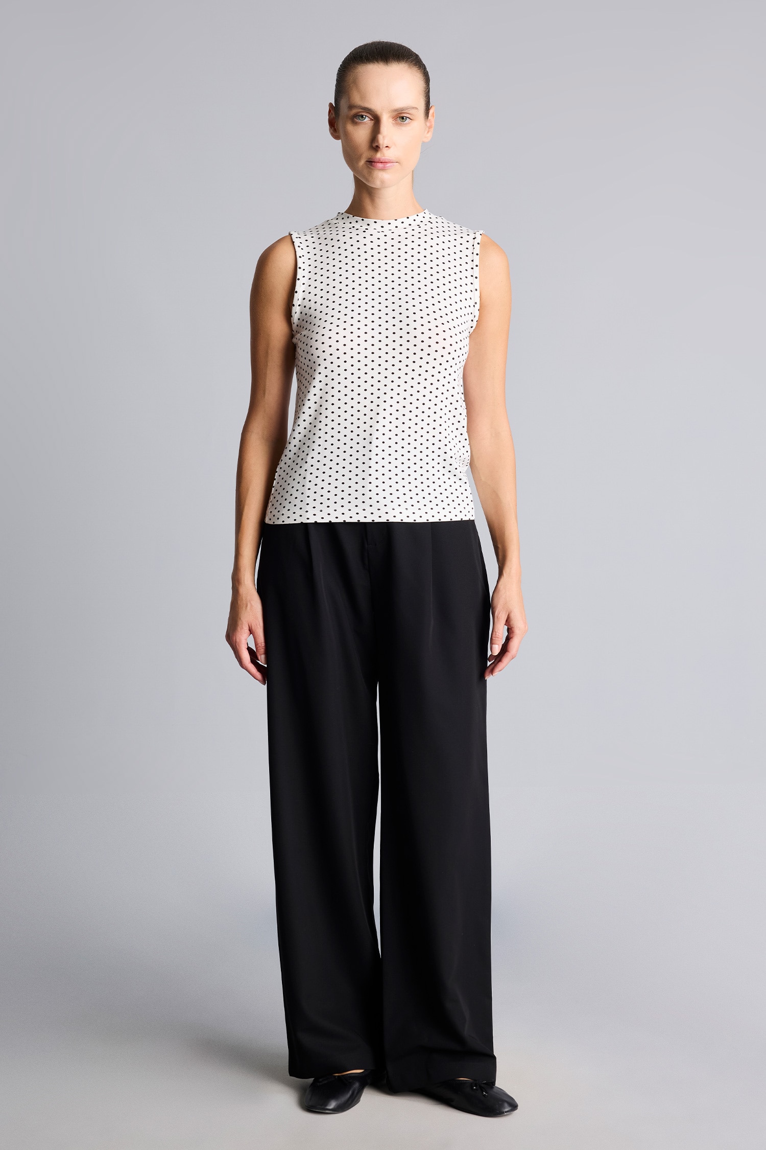 DeFacto Puantiyeli Slim Fit Atlet görsel 2