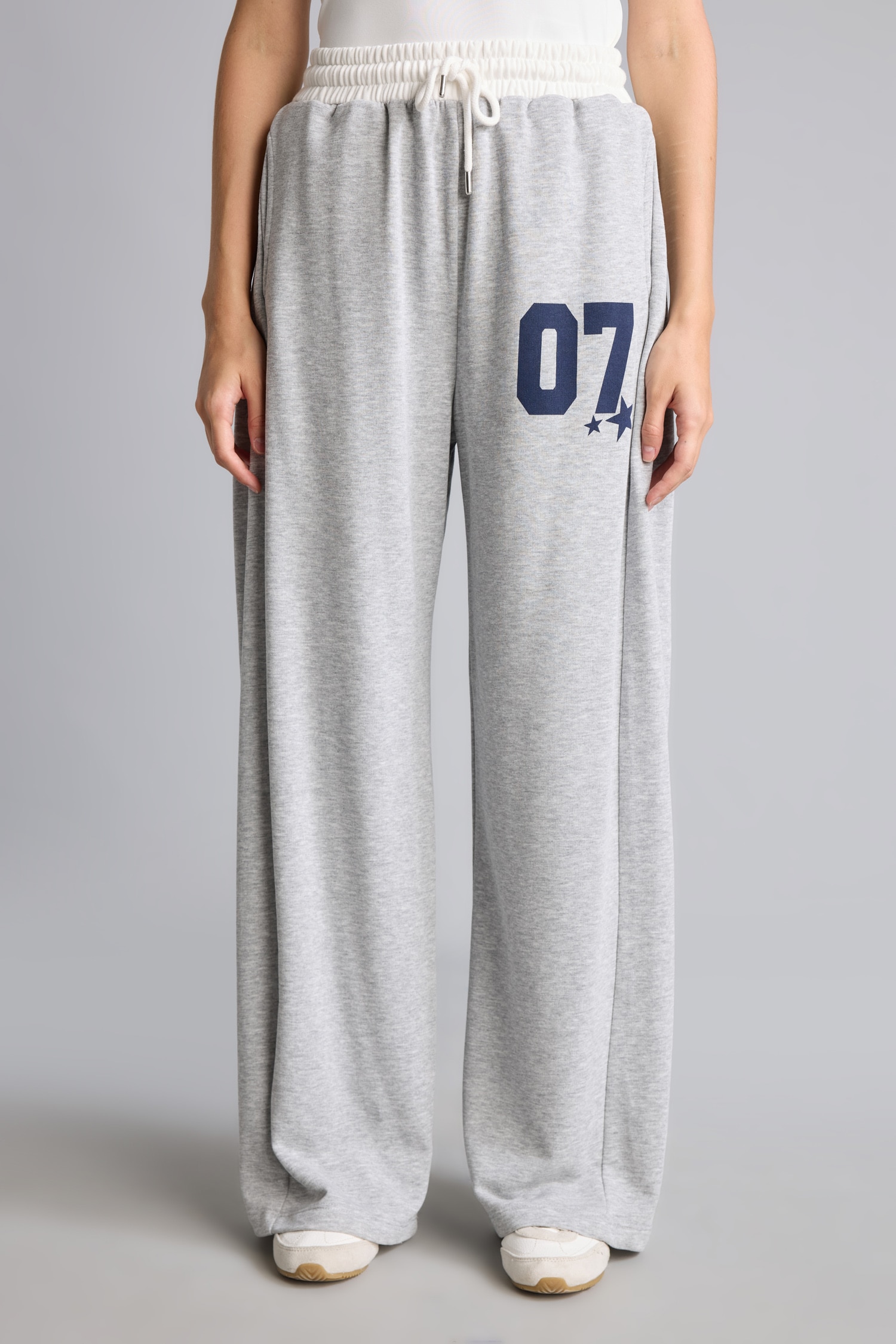 DeFacto Wide Leg Baskılı Eşofman Altı görsel 3
