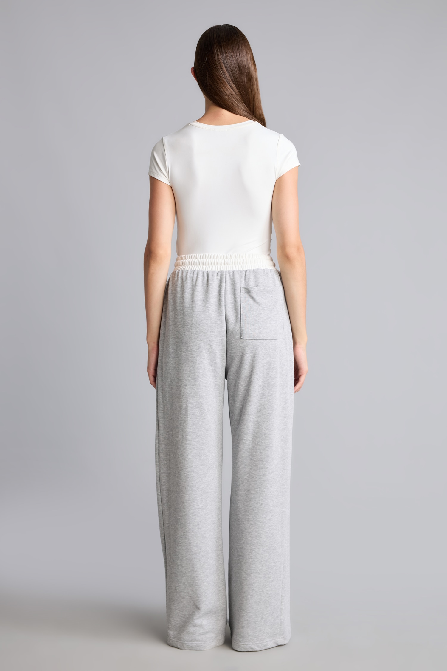 DeFacto Wide Leg Baskılı Eşofman Altı görsel 5