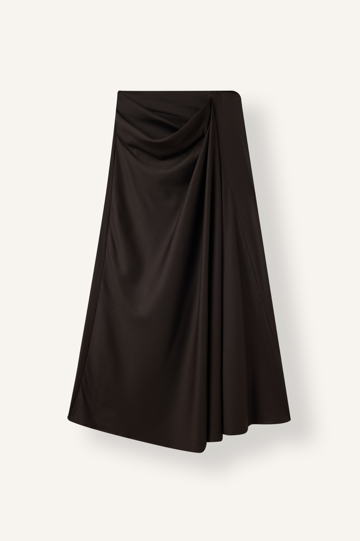 DeFacto Regular Fit Drapeli Maxi Etek