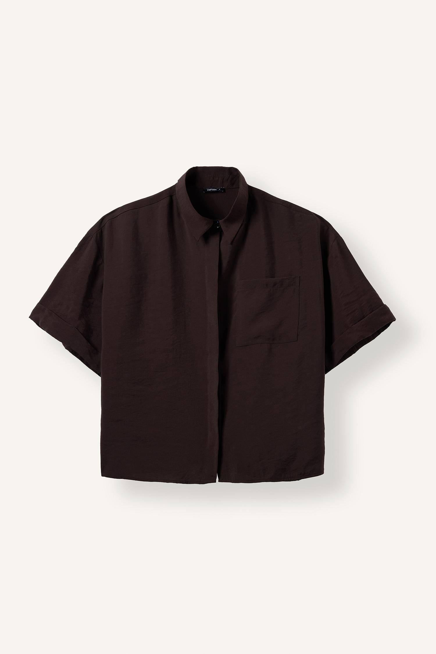 DeFacto Overshirt Fit Kısa Kollu Gömlek görsel 6