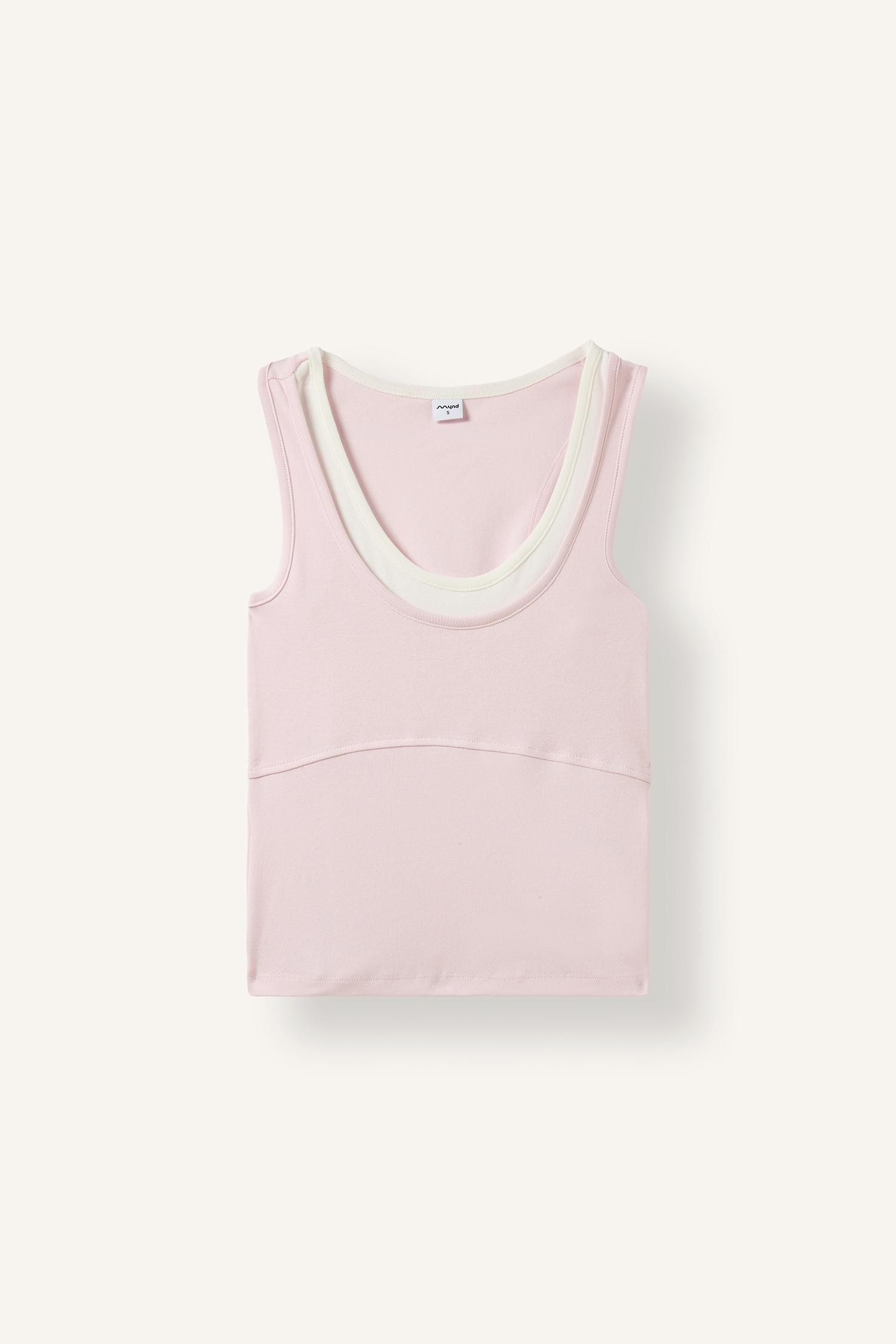 DeFacto Katmanlı Yaka Ribana Crop Basic Atlet görsel 6