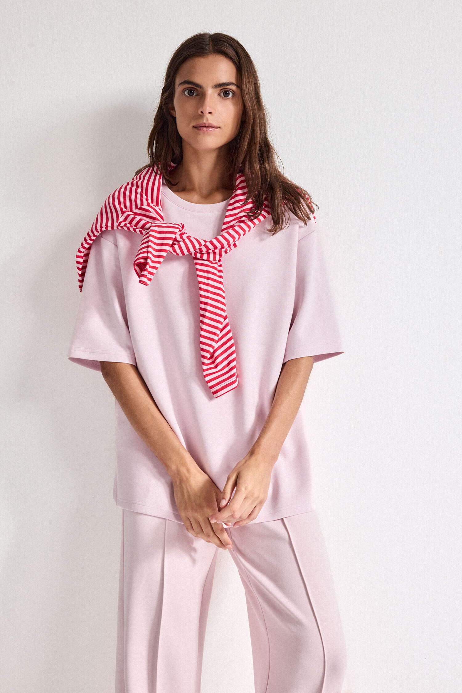 DeFacto Oversize Basic Tişört görsel 3