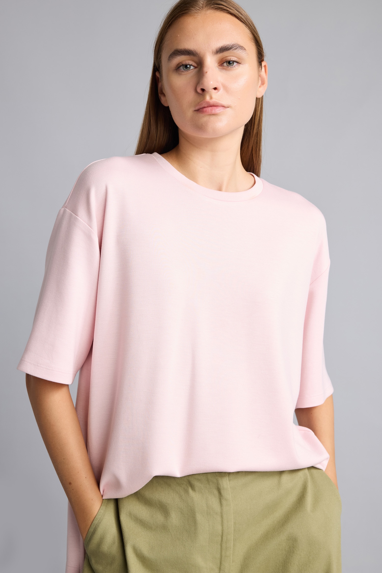 DeFacto Oversize Basic Tişört görsel 5