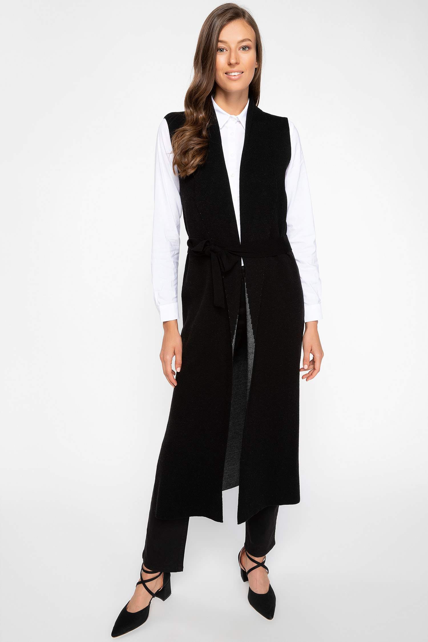 Defacto Uzun Salaş Yelek. 2