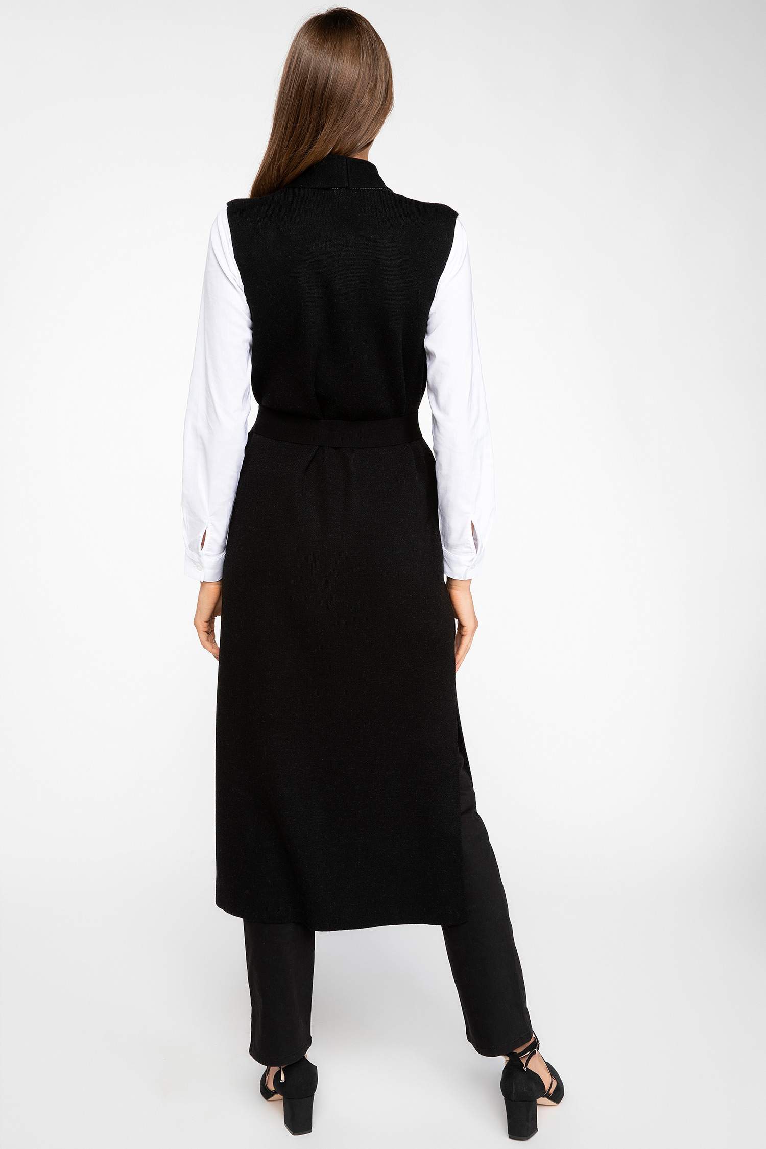 Defacto Uzun Salaş Yelek. 5