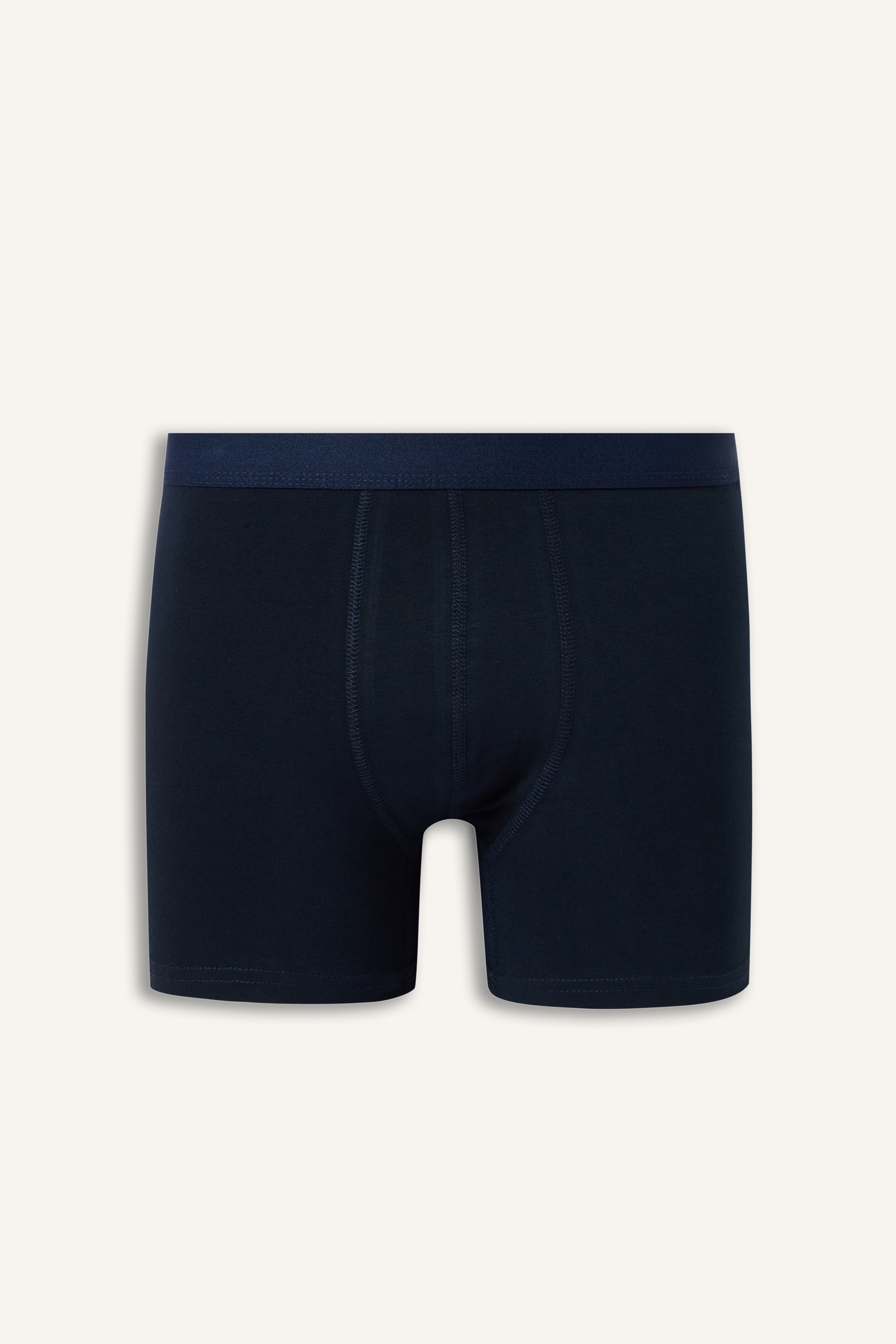 DeFacto Regular Fit Desenli 2'li Boxer görsel 2