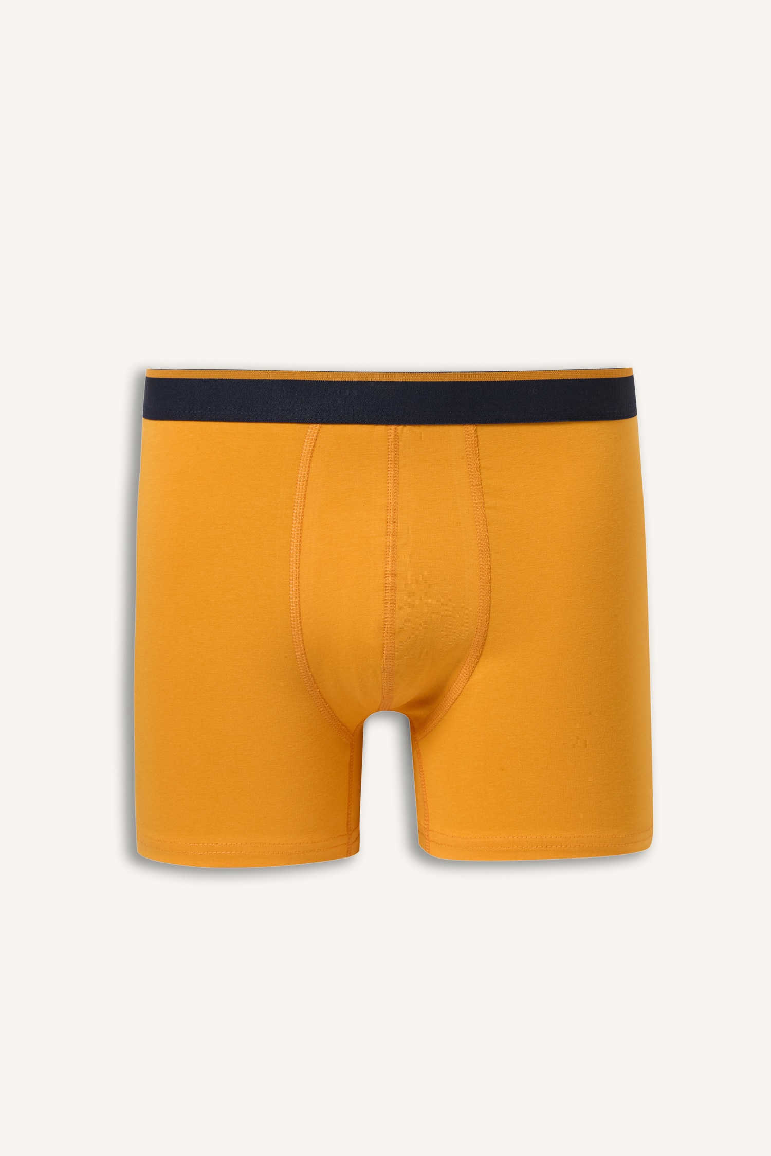 DeFacto Geometrik Desenli Regular Fit 2'li Boxer görsel 5