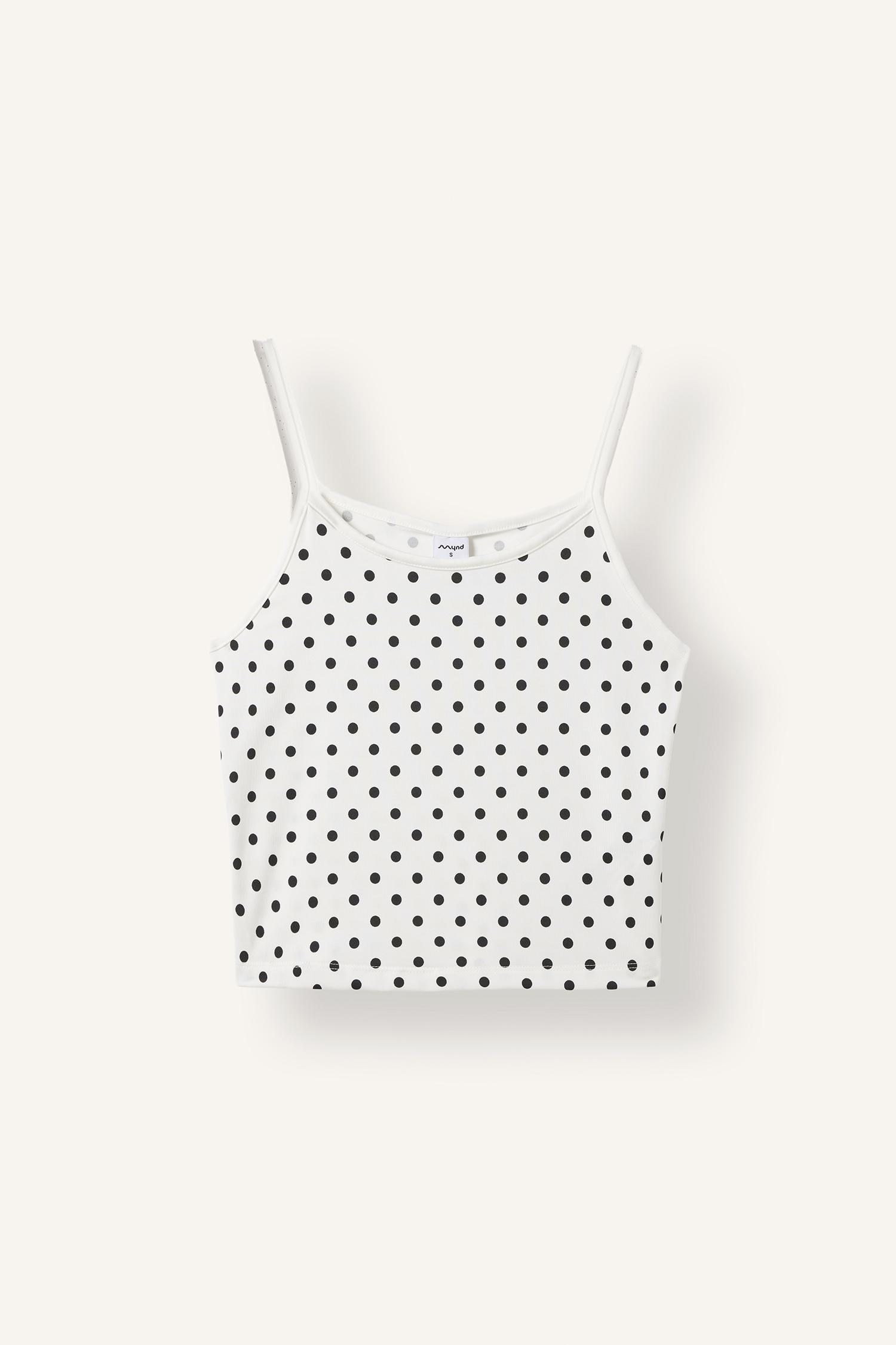 DeFacto Slim Fit Puantiyeli Crop Atlet görsel 6