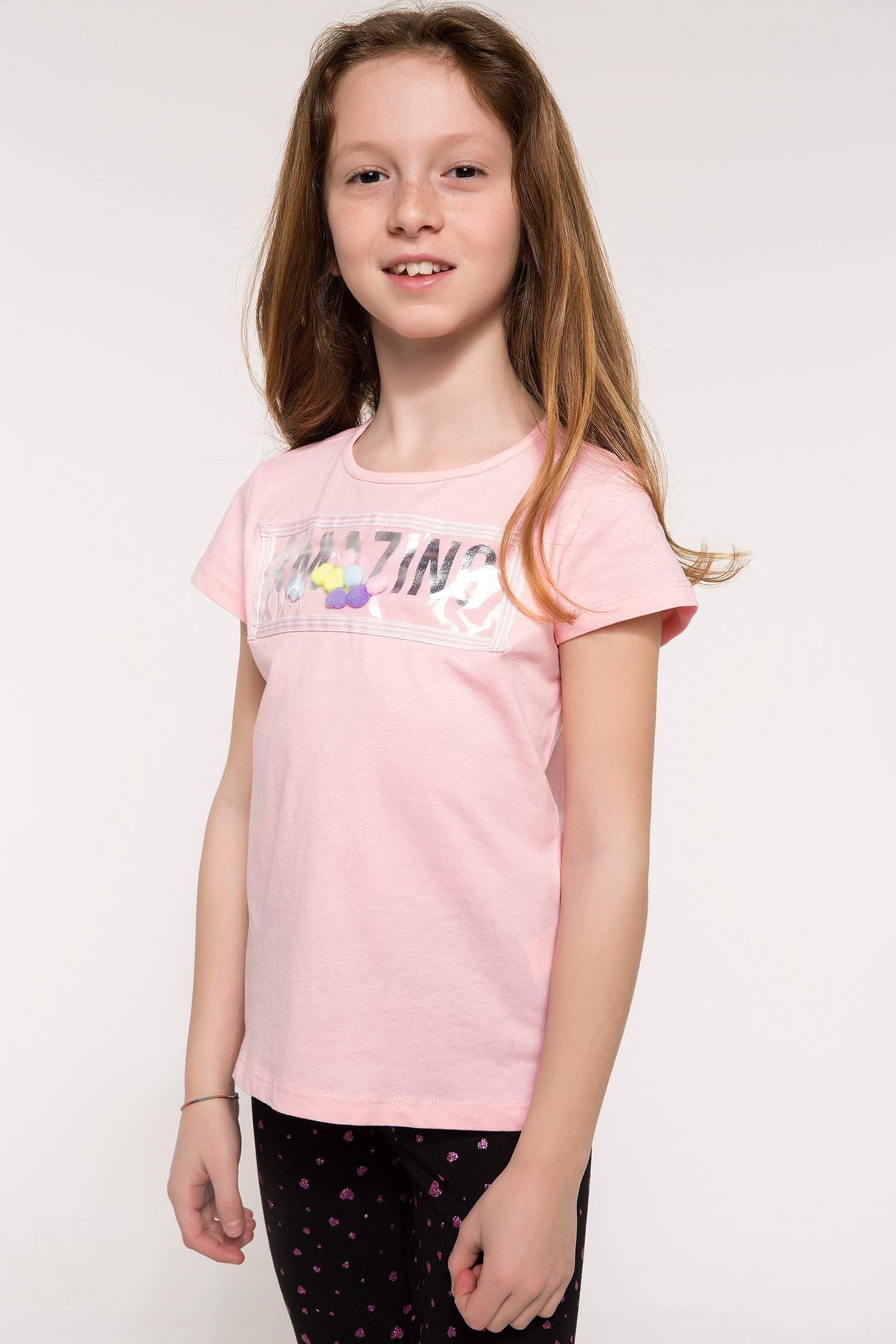 Defacto 3D Detaylı Baskılı T-shirt. 1