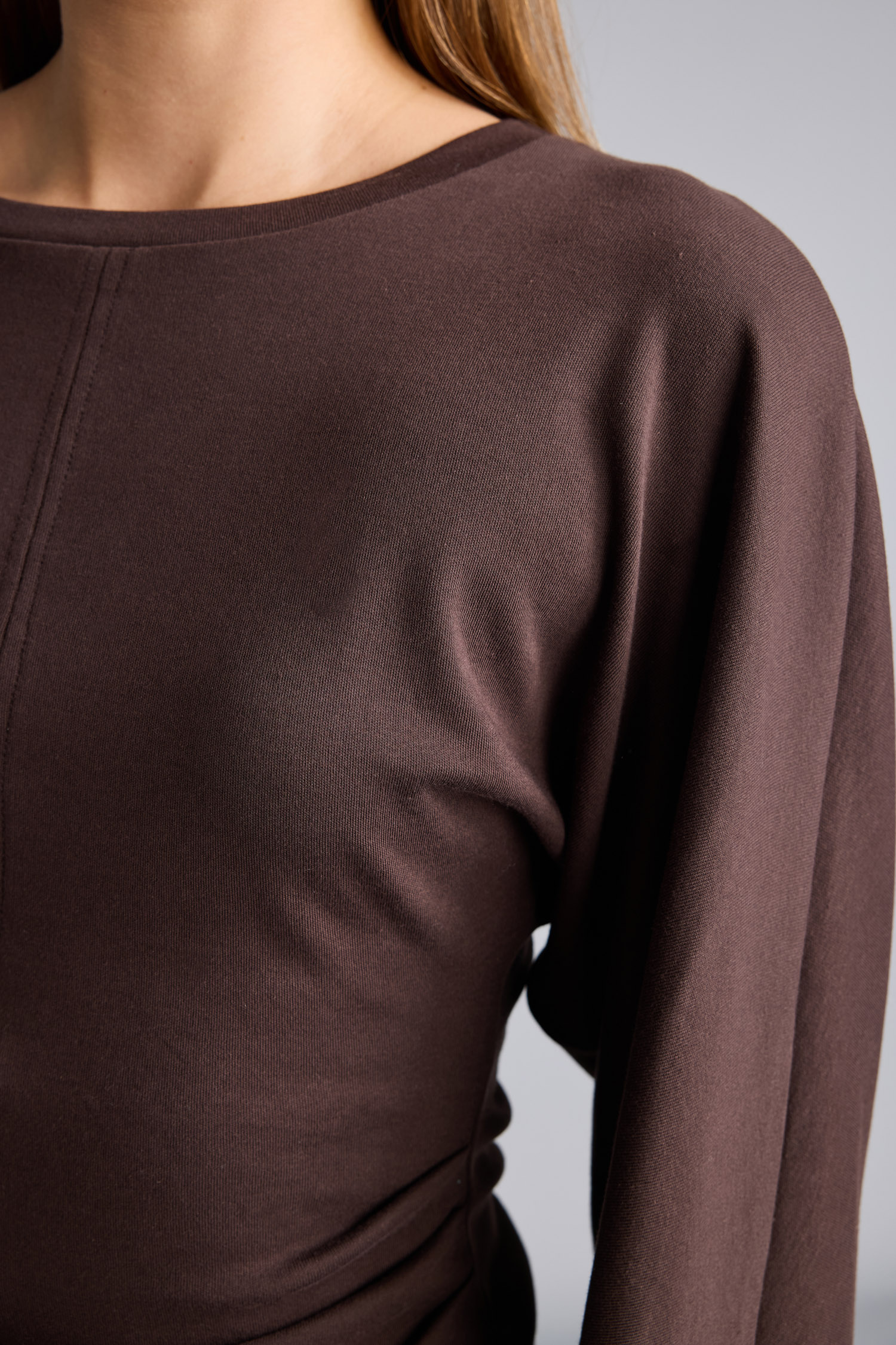DeFacto Dikiş Detaylı Slim Fit Uzun Kollu Basic Tişört görsel 4