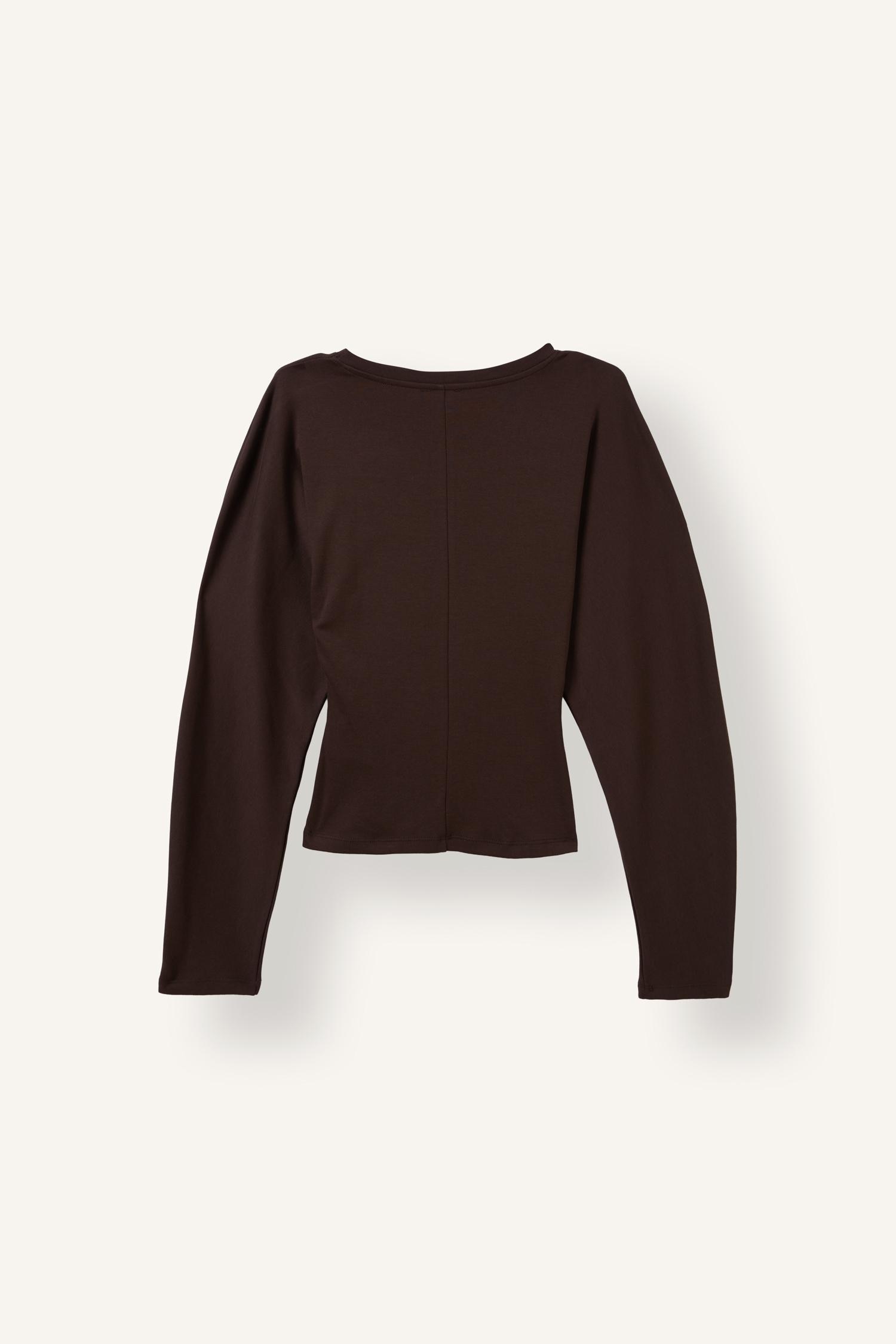 DeFacto Dikiş Detaylı Slim Fit Uzun Kollu Basic Tişört görsel 7