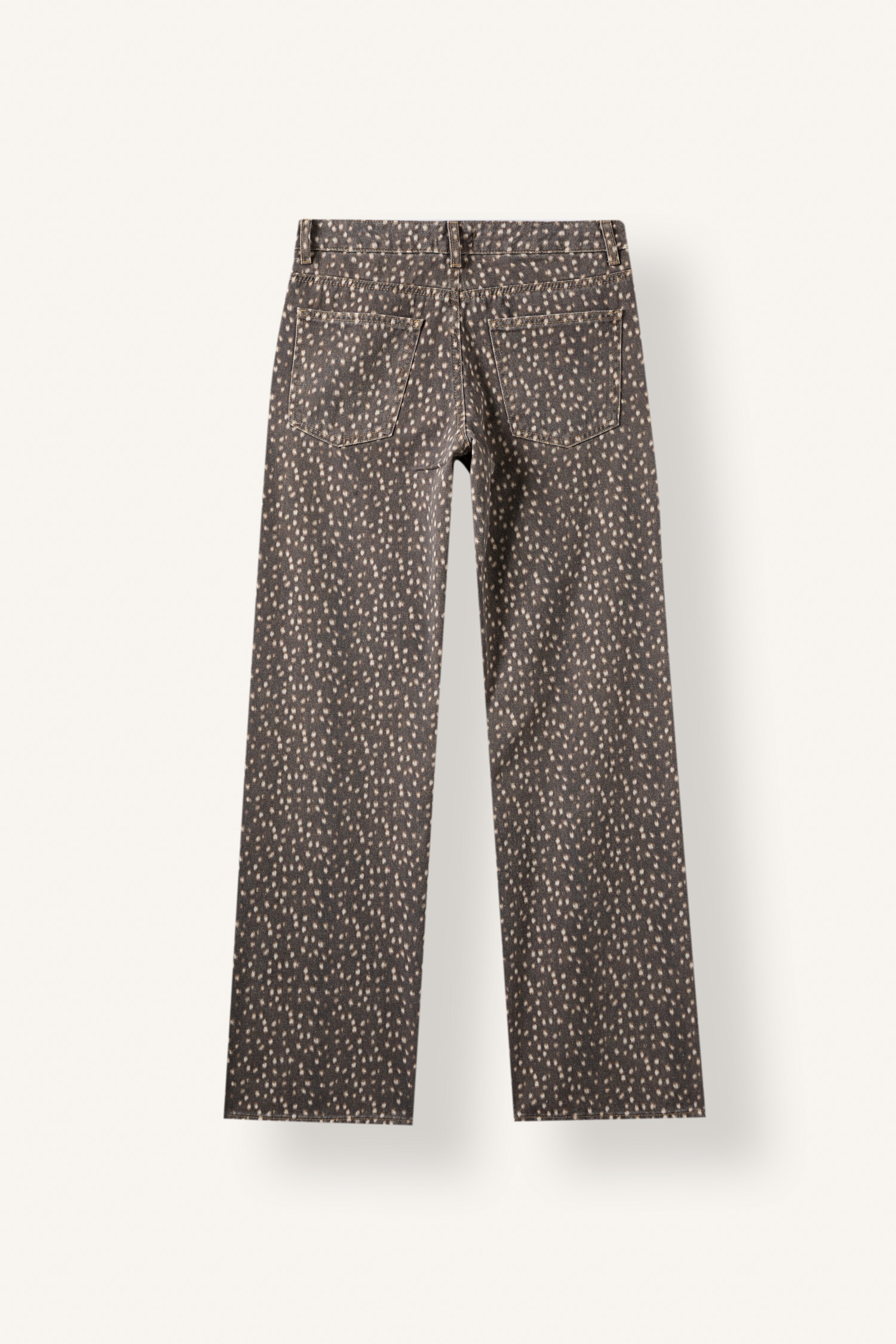 DeFacto Kamuflaj Desenli Straight Fit Pantolon görsel 2