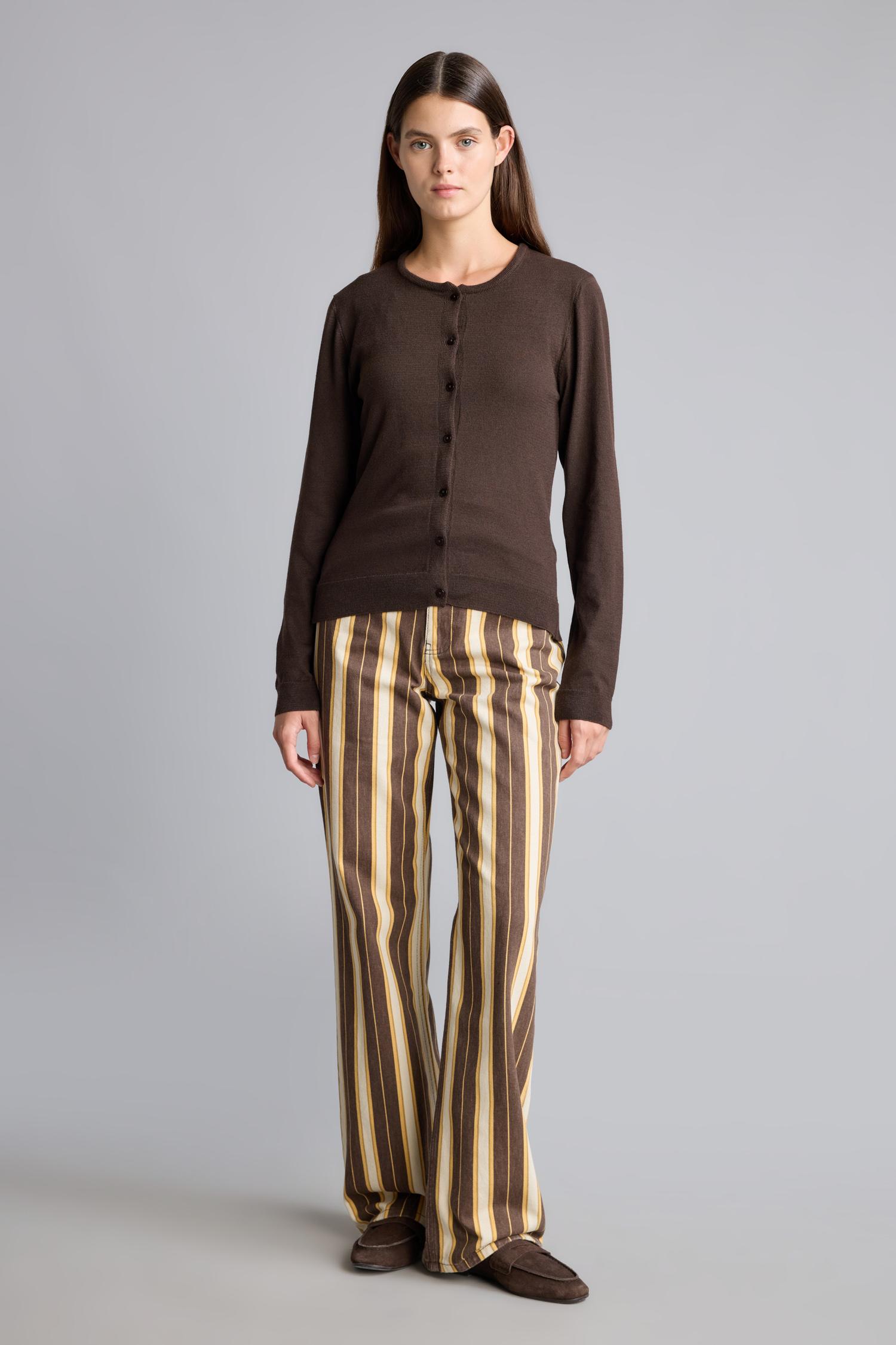 DeFacto Straight Fit Çizgili Pantolon