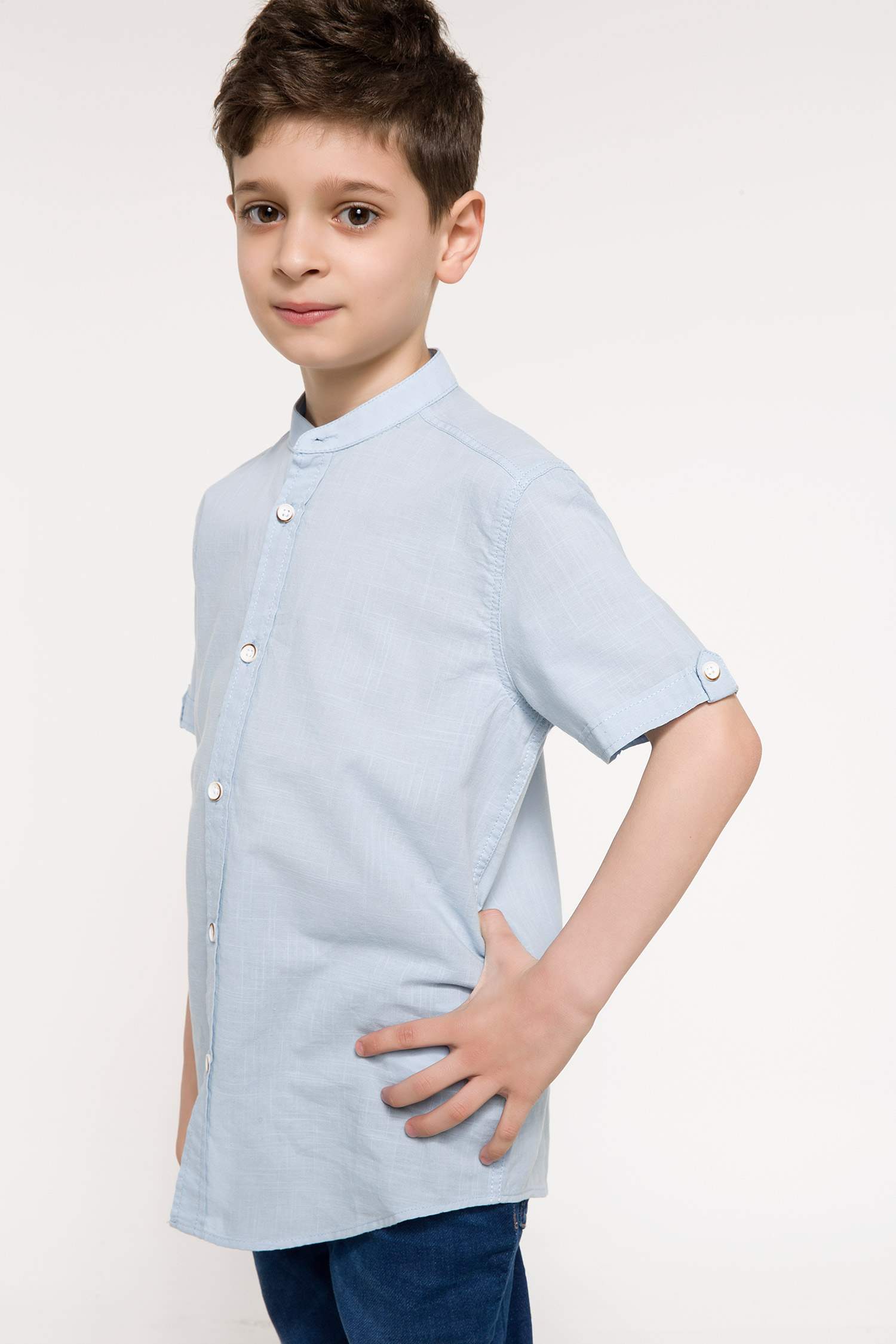 Defacto Erkek Hakim Yaka Slim Fit Gomlek Fiyati