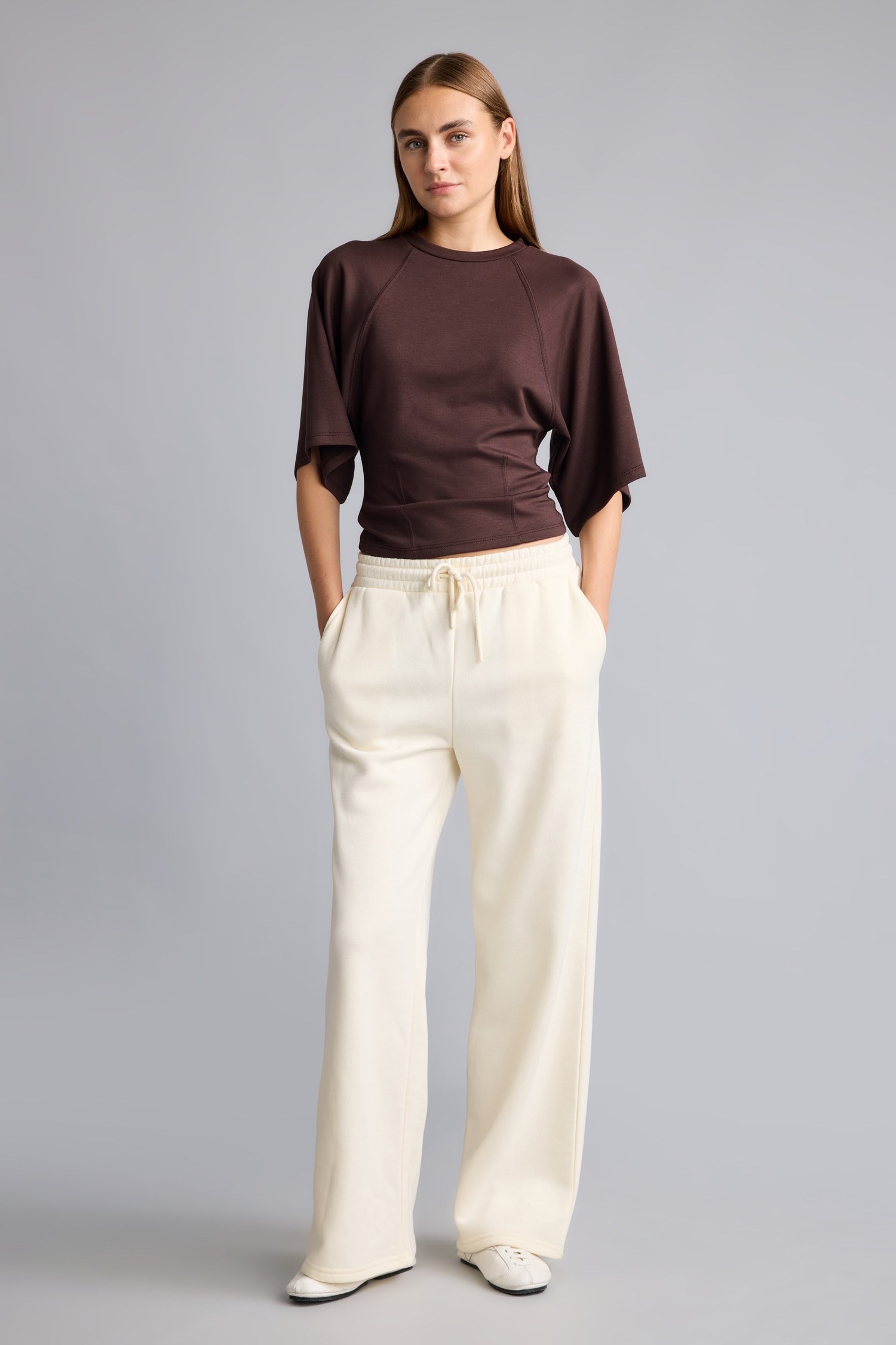 DeFacto Regular Fit Dikiş Detaylı Basic Tişört görsel 5