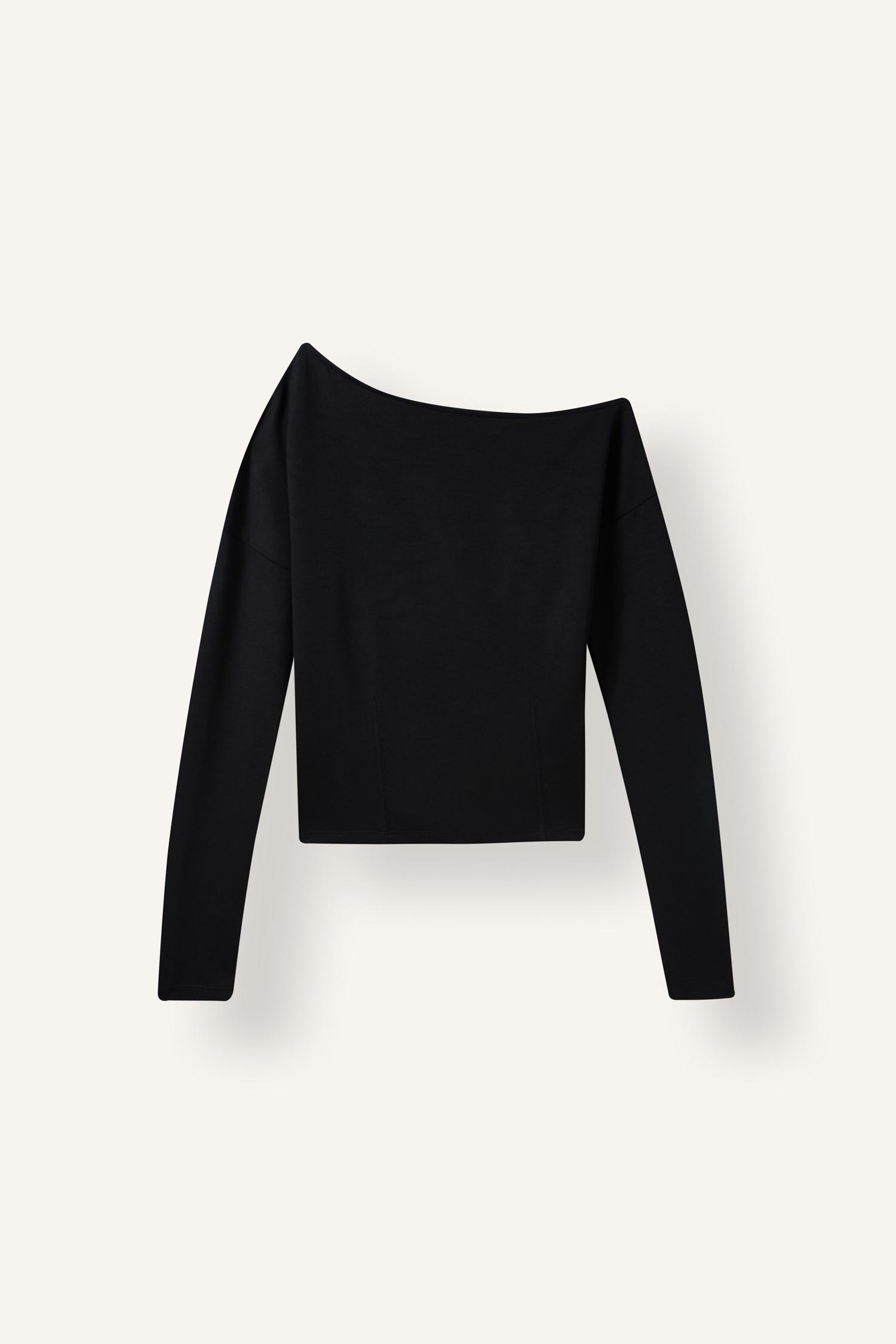 DeFacto Slim Fit Tek Omuz Basic Sweatshirt görsel 8