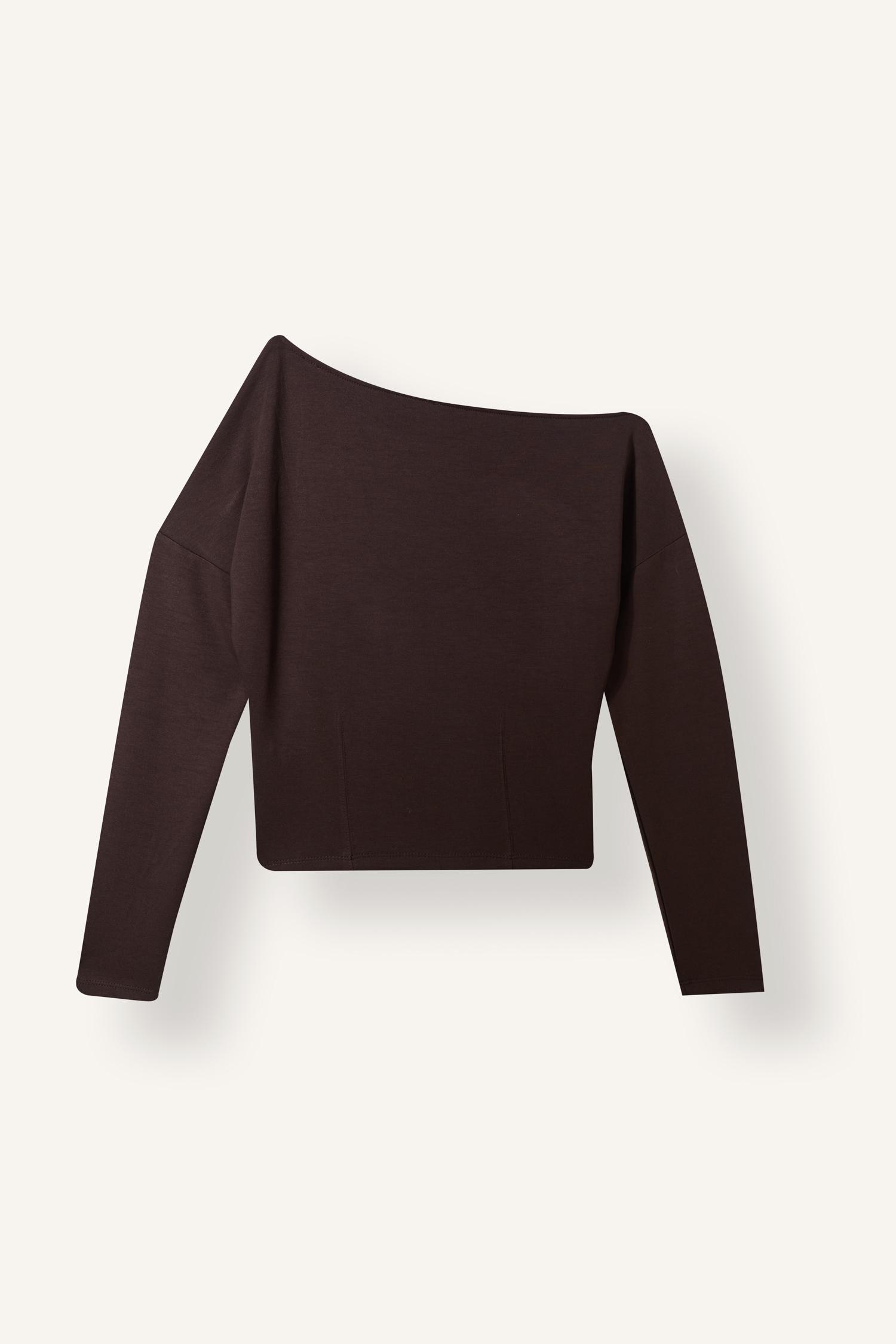DeFacto Slim Fit Tek Omuz Basic Sweatshirt görsel 7