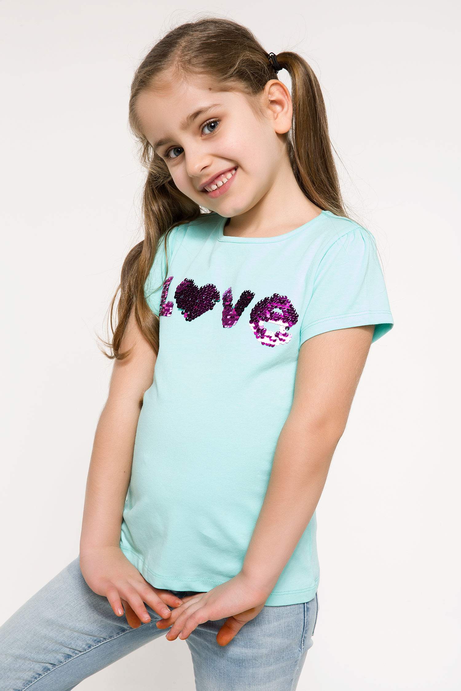 Defacto Yazı Baskılı T-shirt. 1
