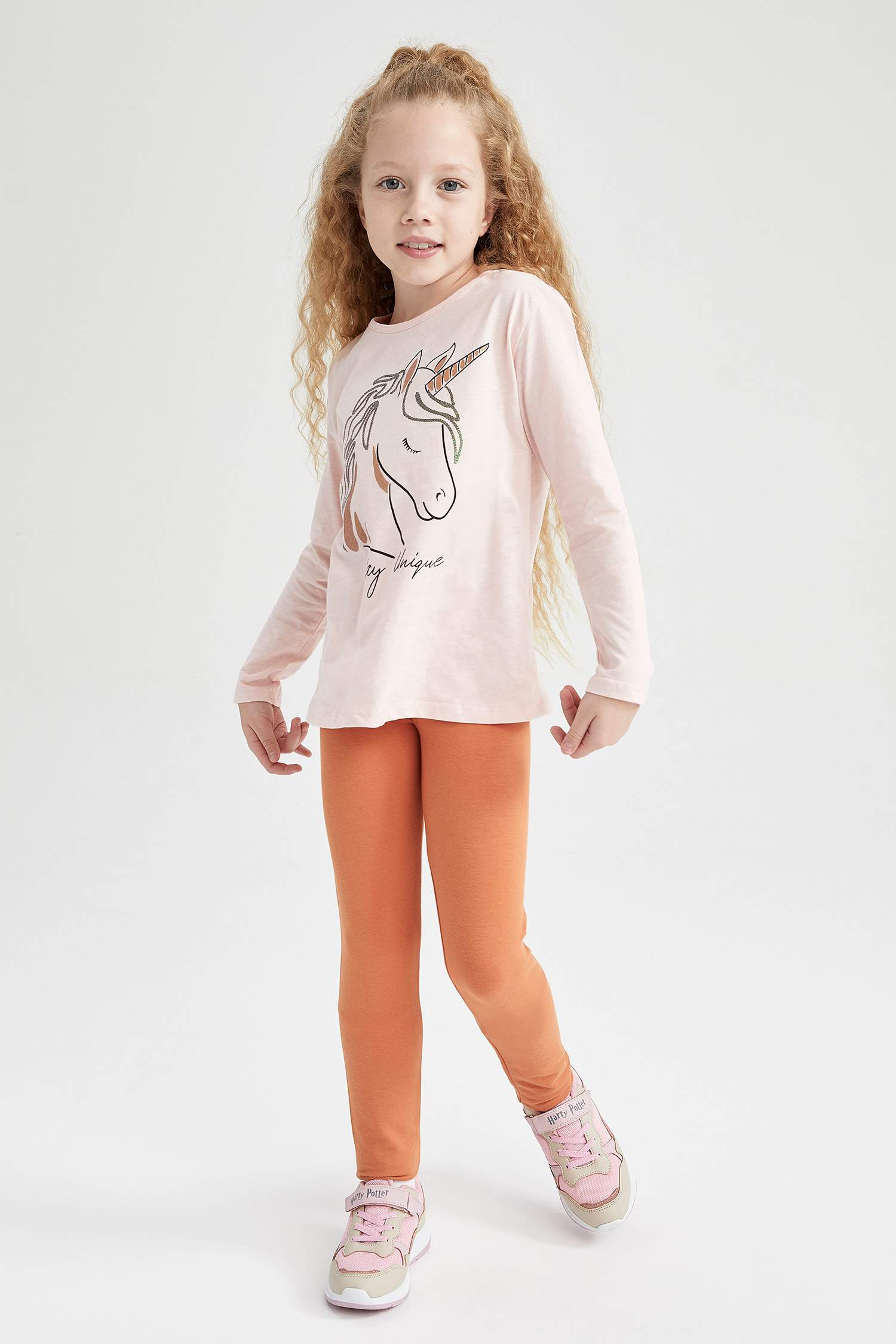 Kız Çocuk Basic Uzun Okul Taytı