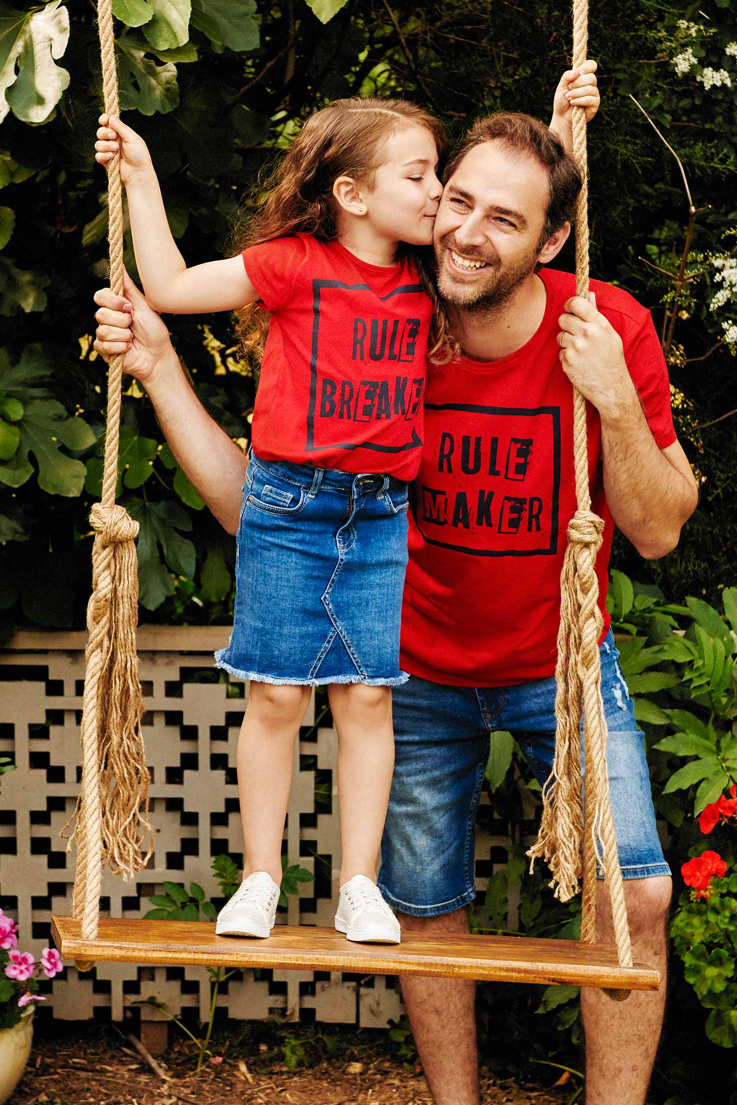 Defacto Yazı Baskılı Slim Fit T-shirt. 1