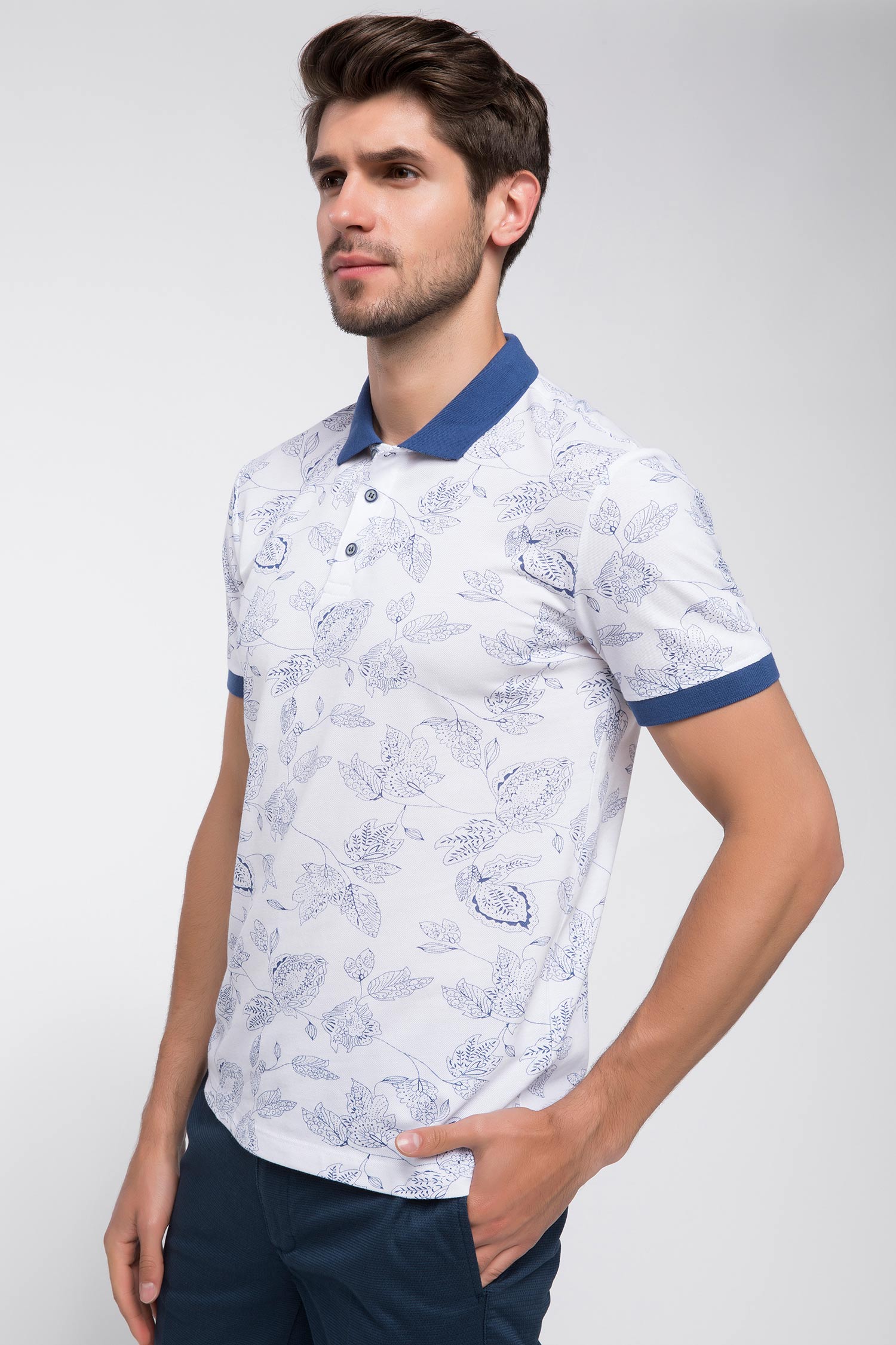 Defacto Desenli Polo T-Shirt. 1