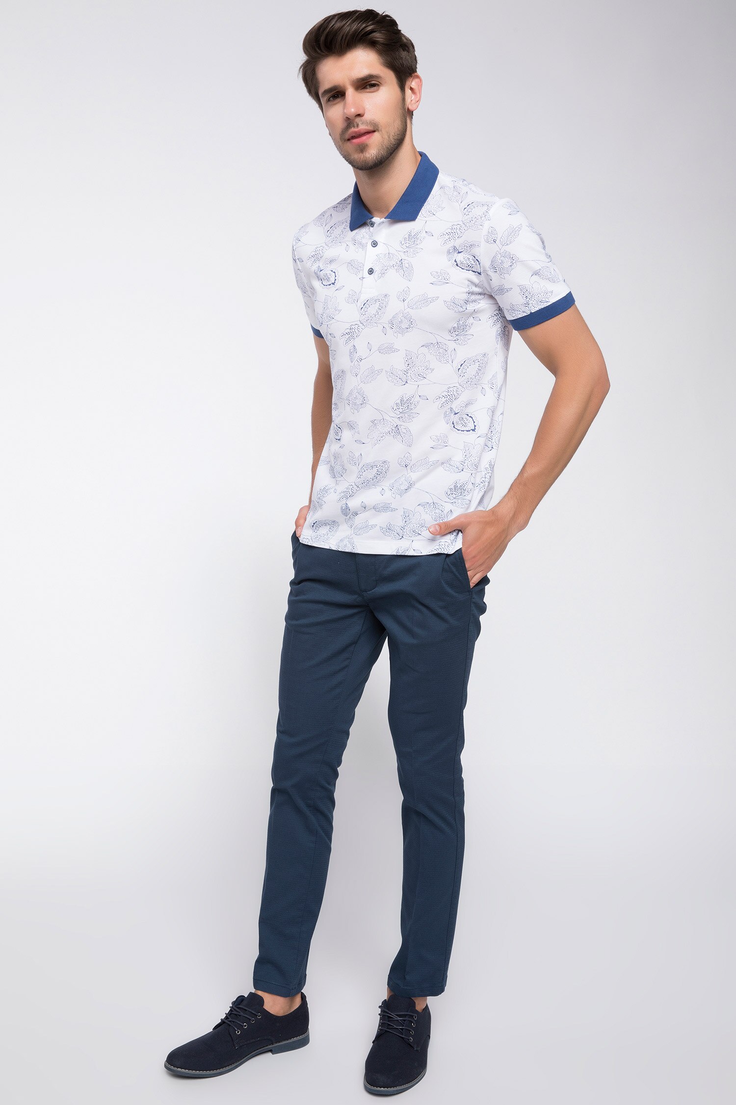 Defacto Desenli Polo T-Shirt. 2