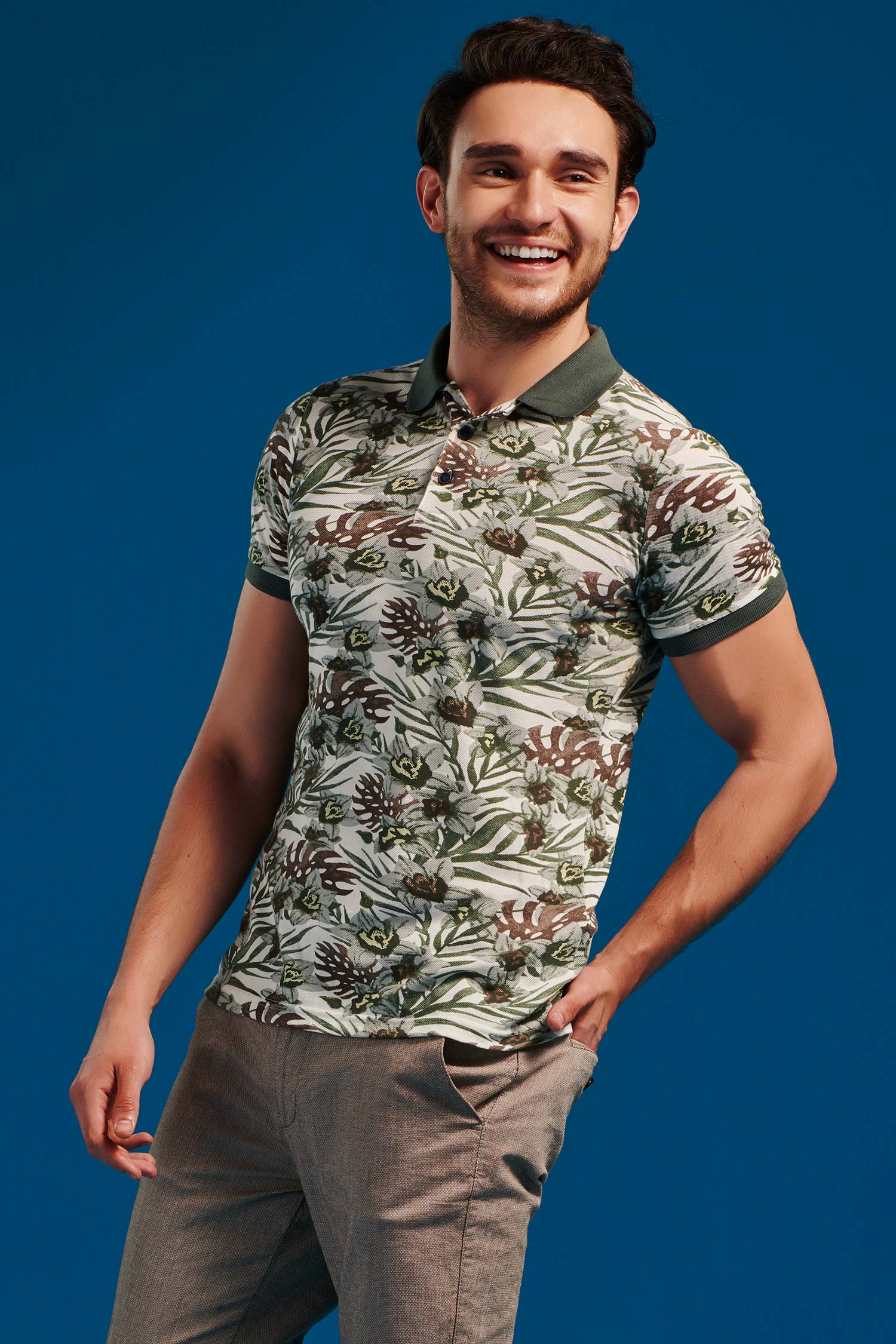 Defacto Desenli Polo T-Shirt. 1