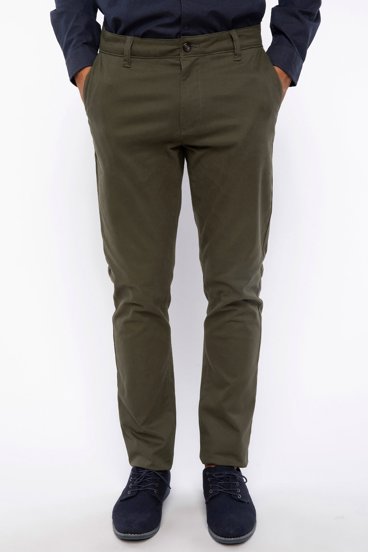 Defacto Paco Casual Regular Fit Chino Pantolon. 1