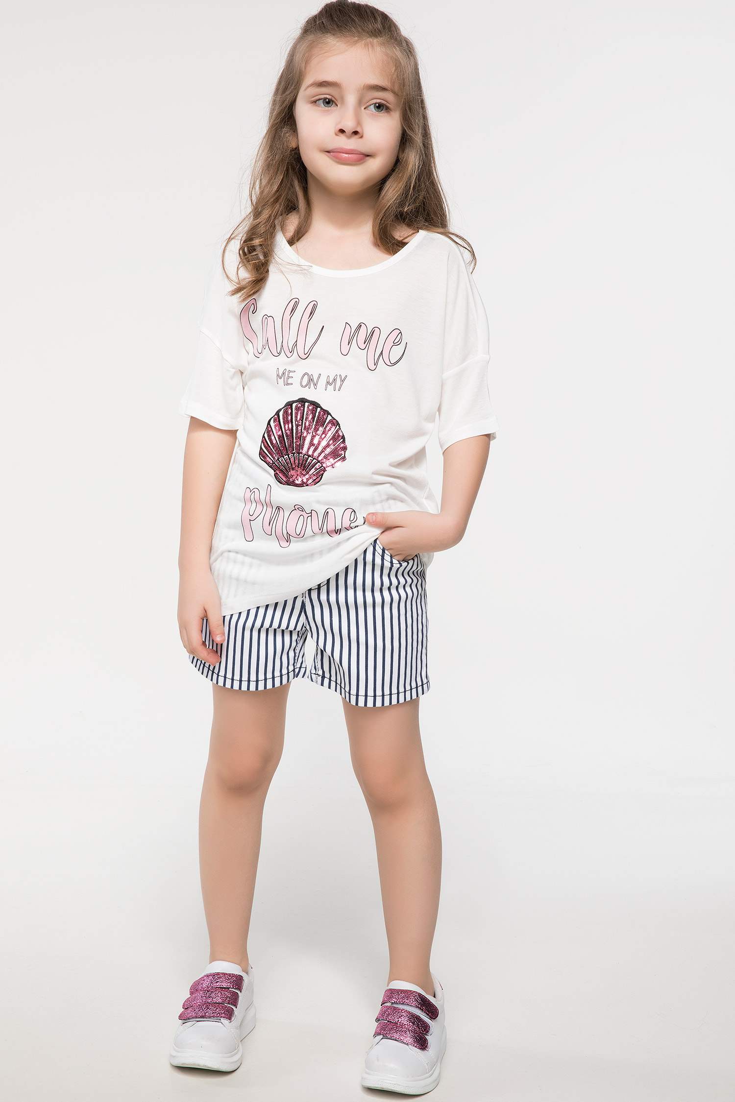 Defacto Baskılı T-shirt. 2