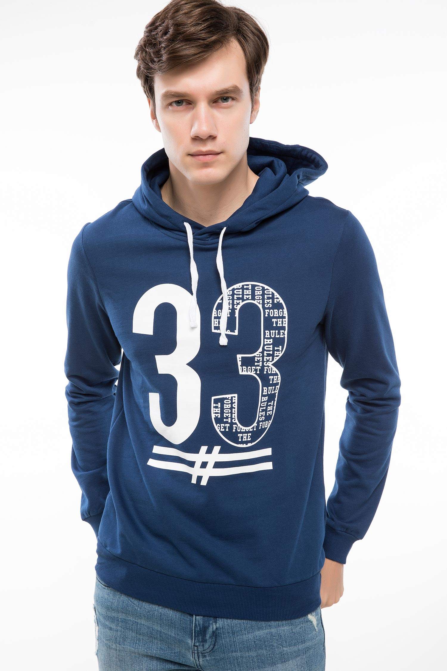 Defacto Slim Fit Sweatshirt. 4