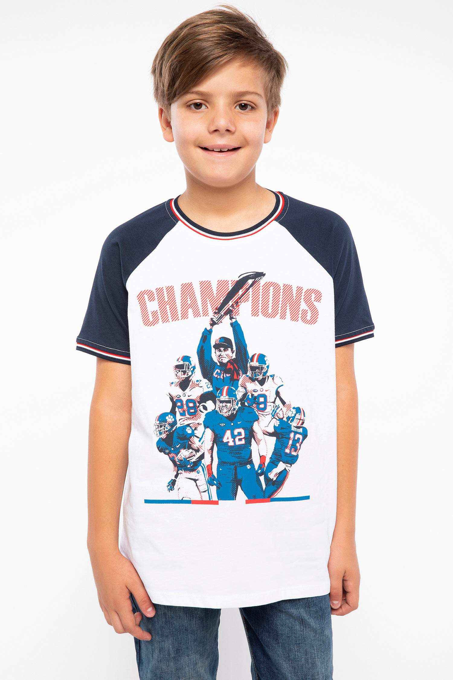 Defacto Erkek Çocuk Baskılı T-shirt. 1