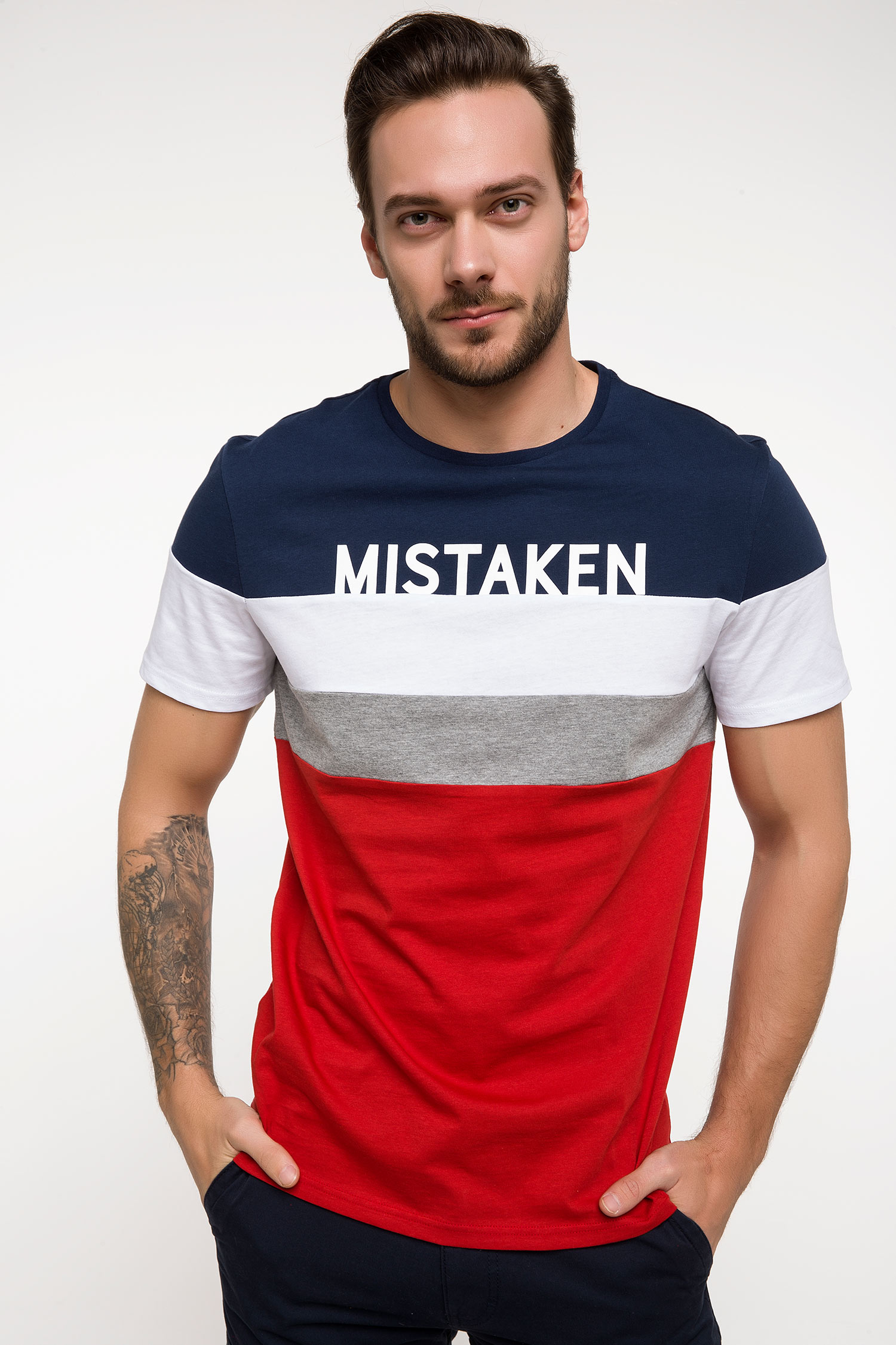 Defacto Baskılı T-shirt. 1